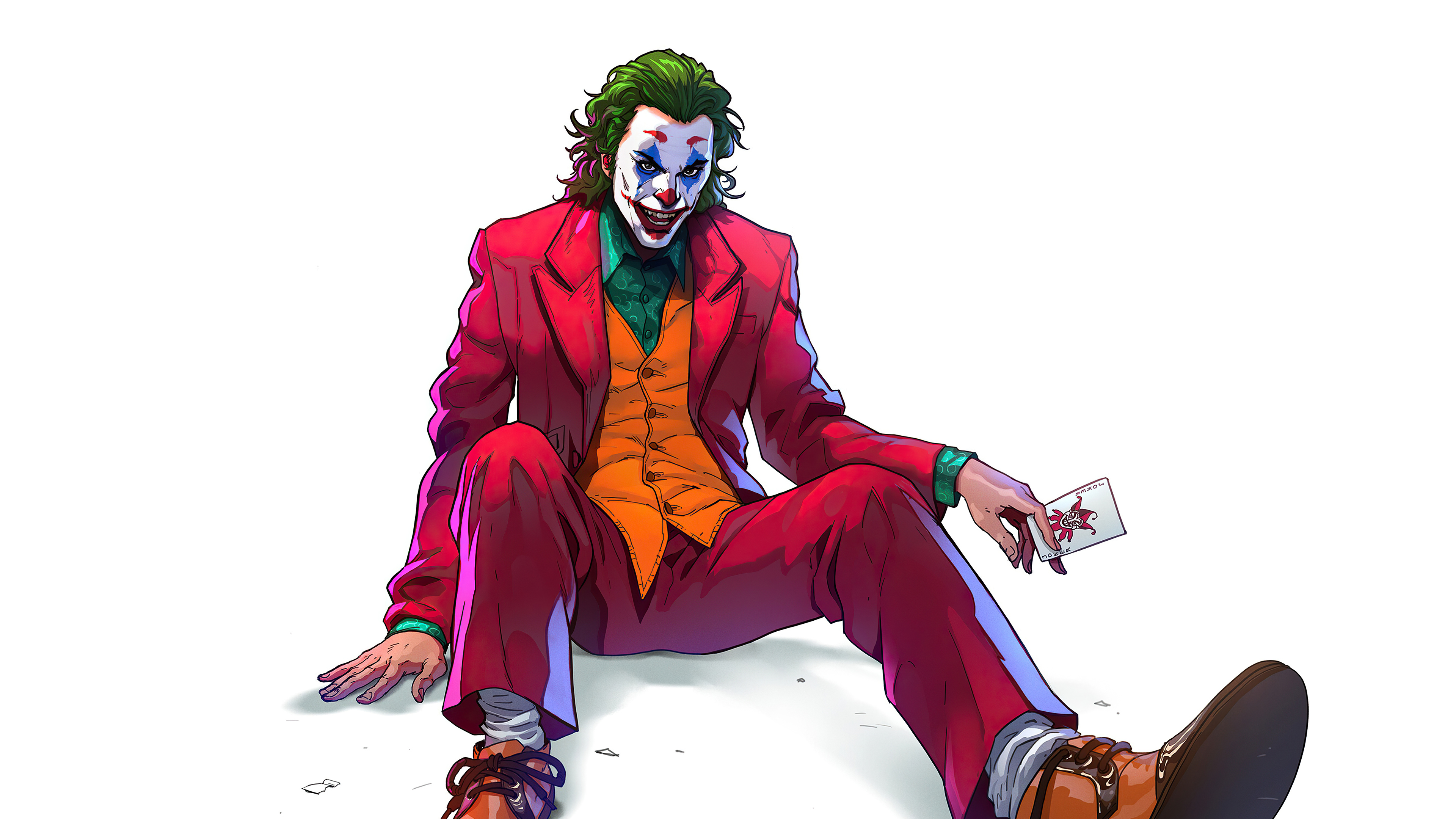 Joker from DC Comics 4K HD Wallpaper