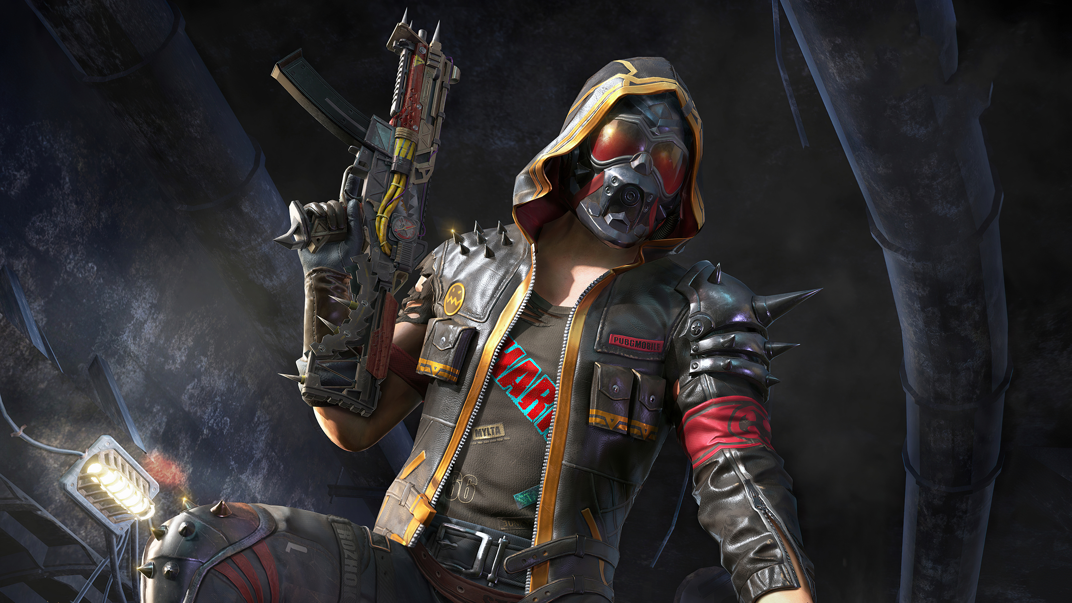 PlayerUnknowns Battlegrounds character with gun 4K HD Wallpaper