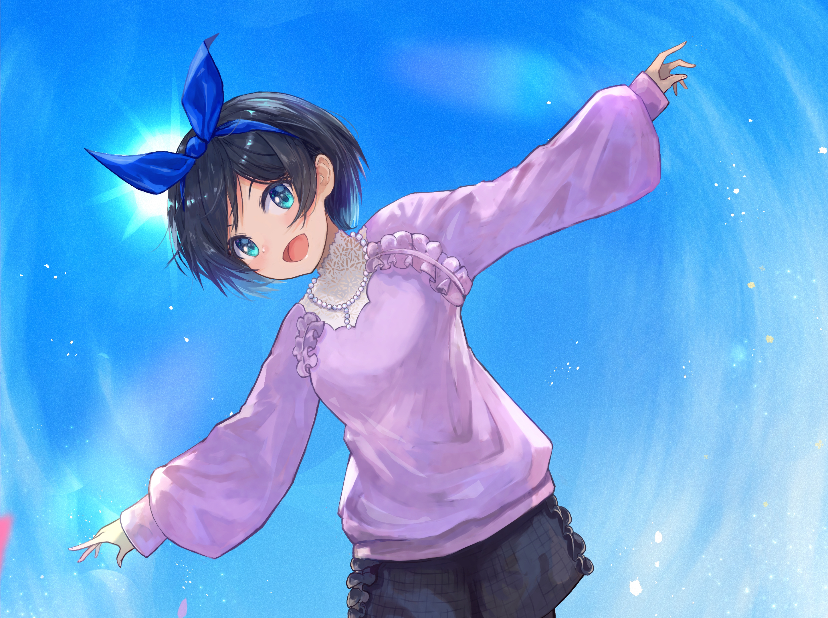 Ruka Sarashina from Rent-A-Girlfriend HD Wallpaper