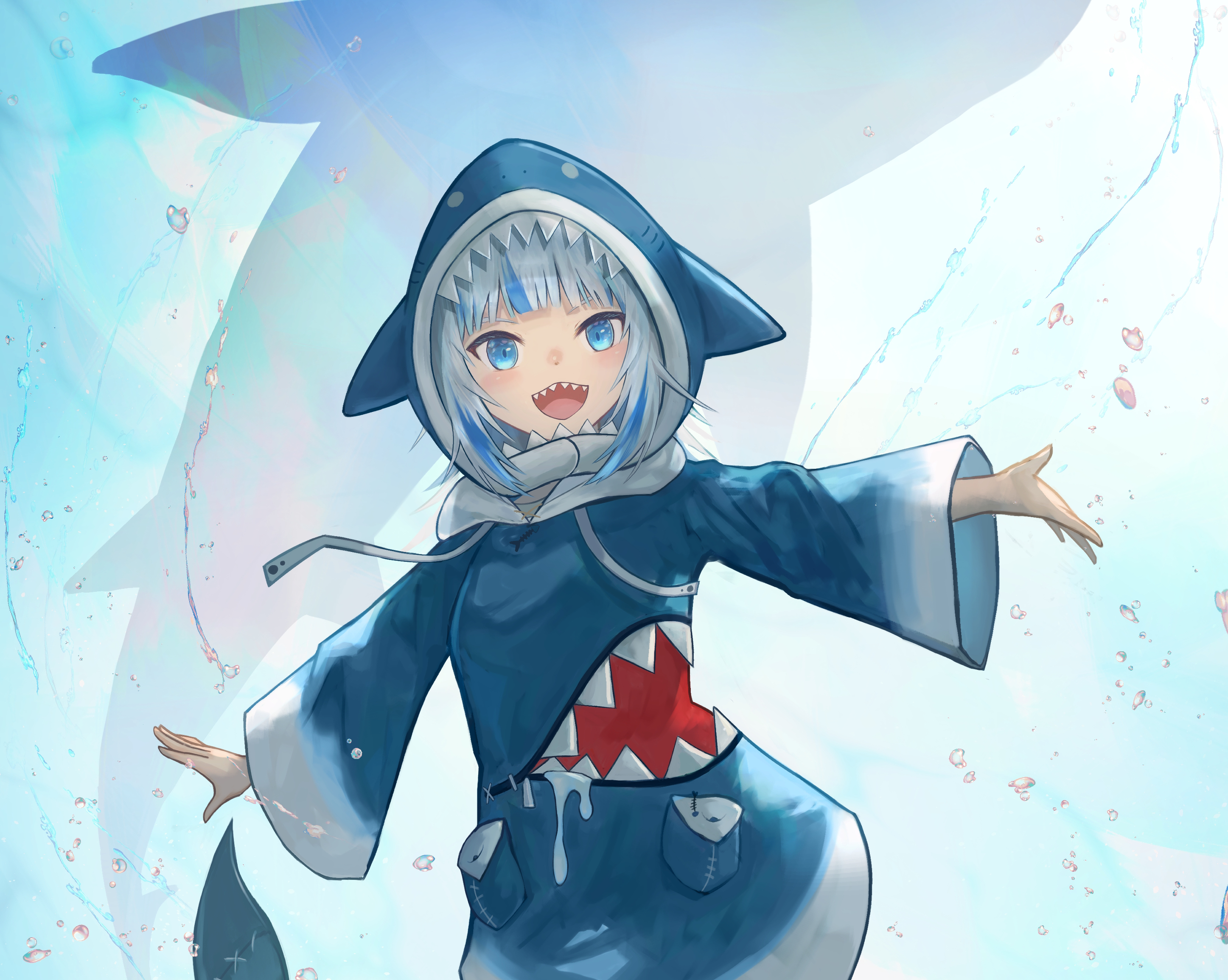 Gawr Gura from Hololive HD Wallpaper