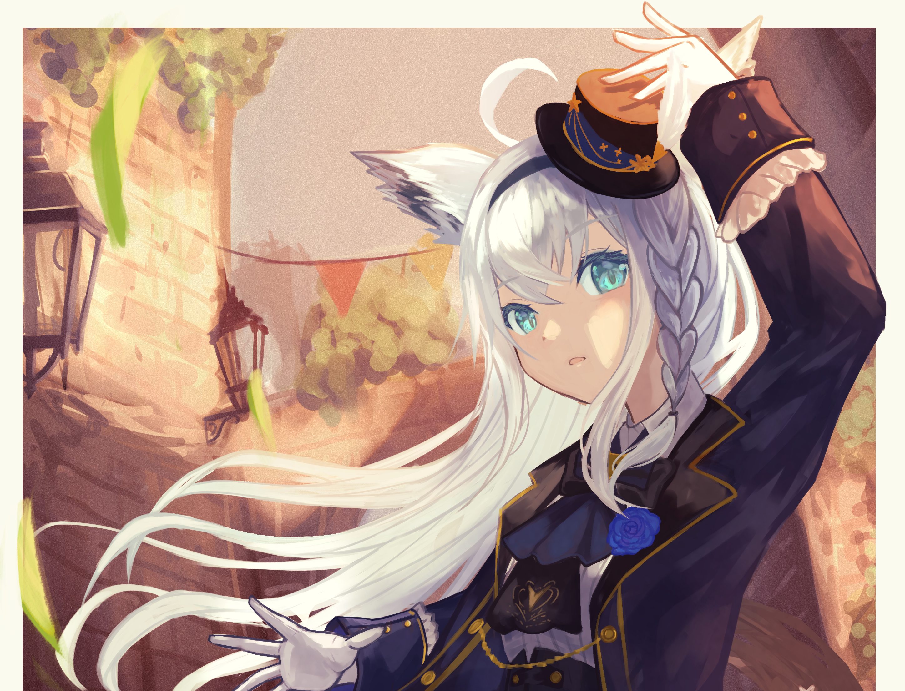 Shirakami Fubuki from Hololive HD Wallpaper