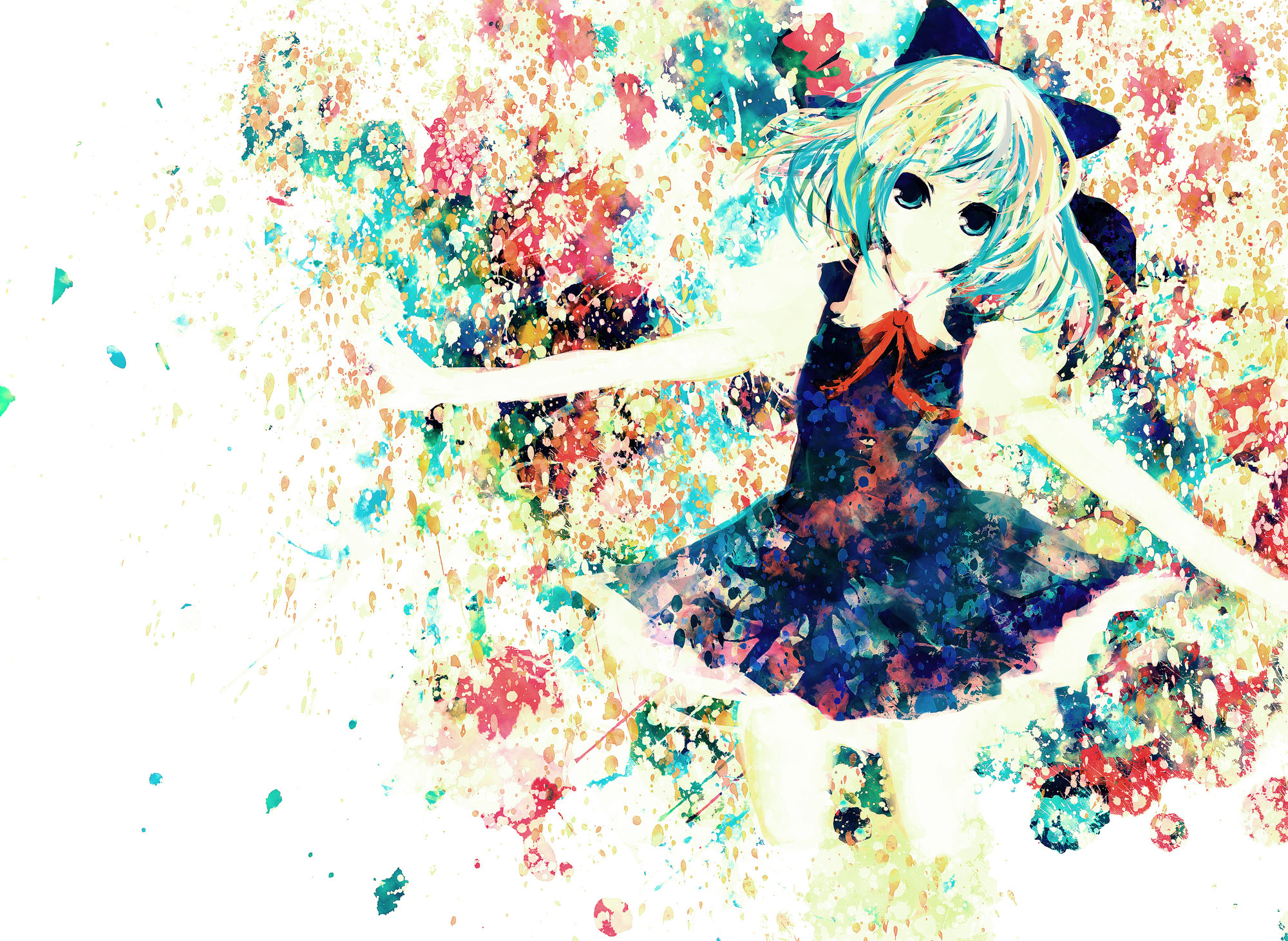 Cirno from Touhou Project HD Wallpaper