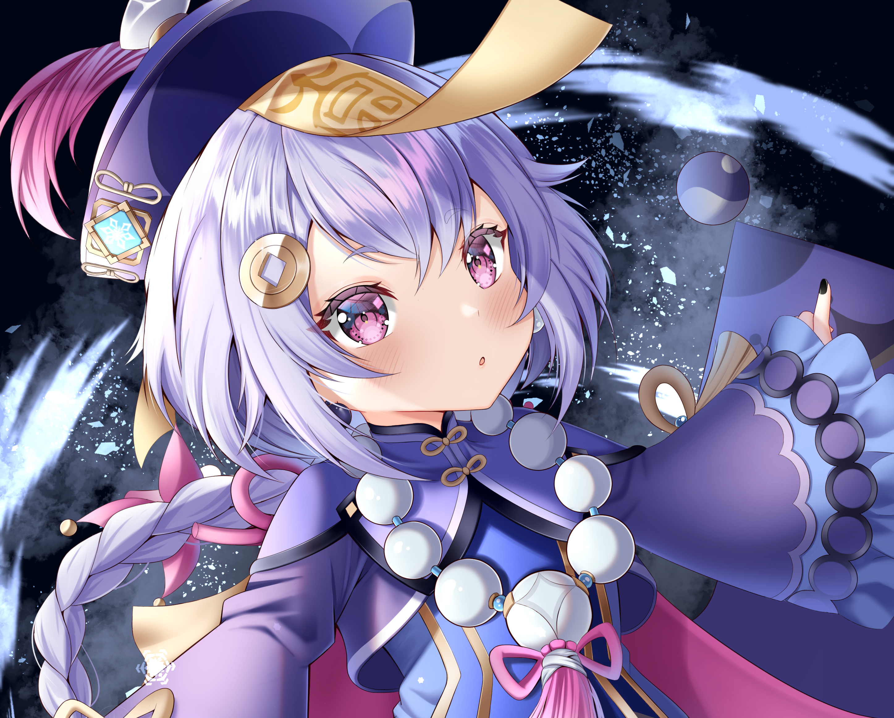 Qiqi from Genshin Impact HD Wallpaper