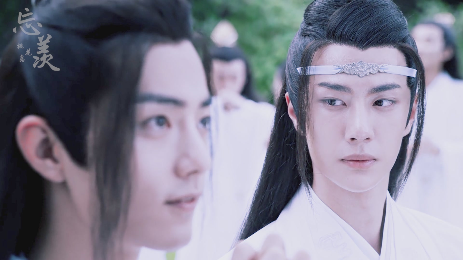 Wei Wuxian and Lan Wangji from The Untamed HD Wallpaper