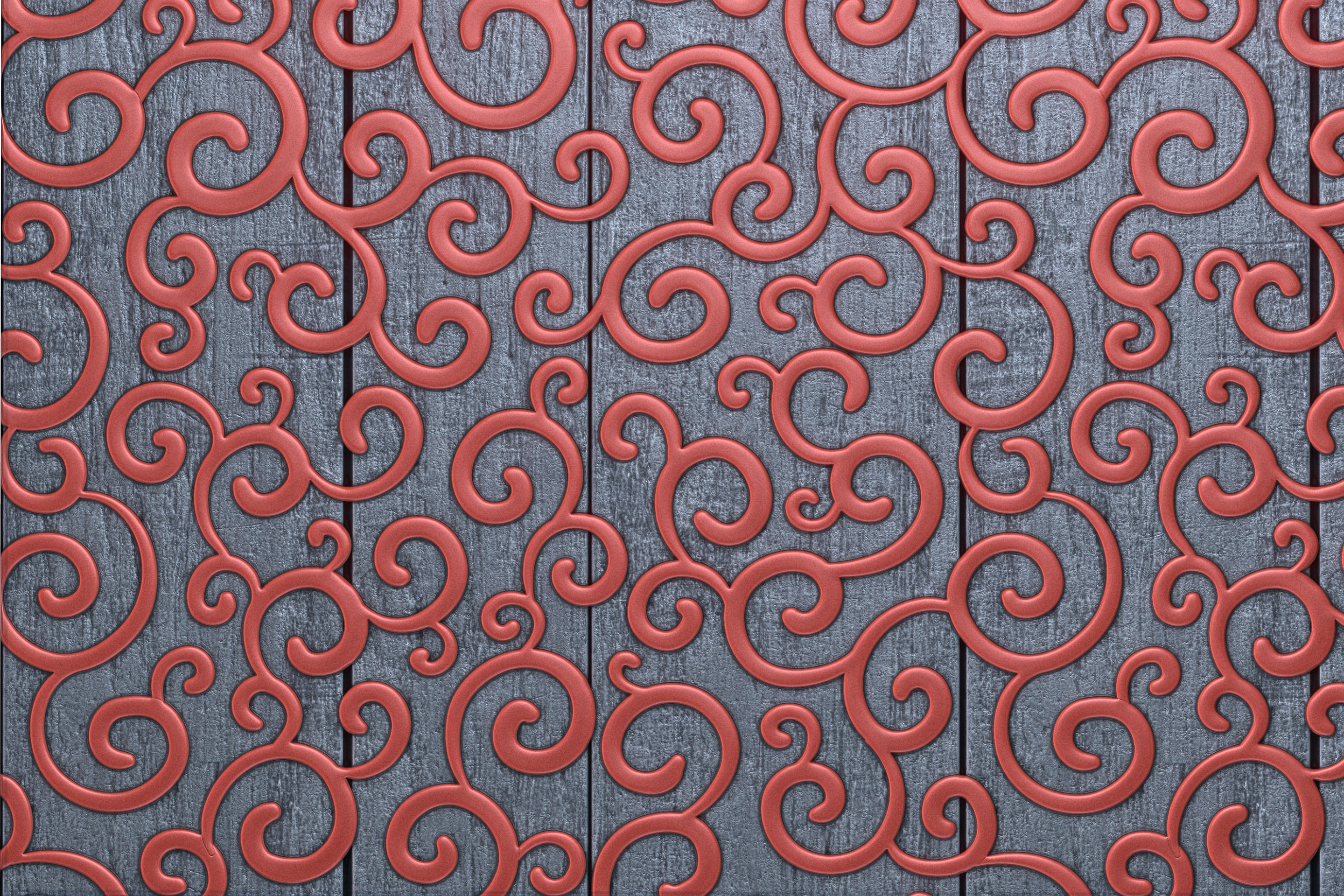 Abstract Swirl Pattern on Wood Texture HD Wallpaper