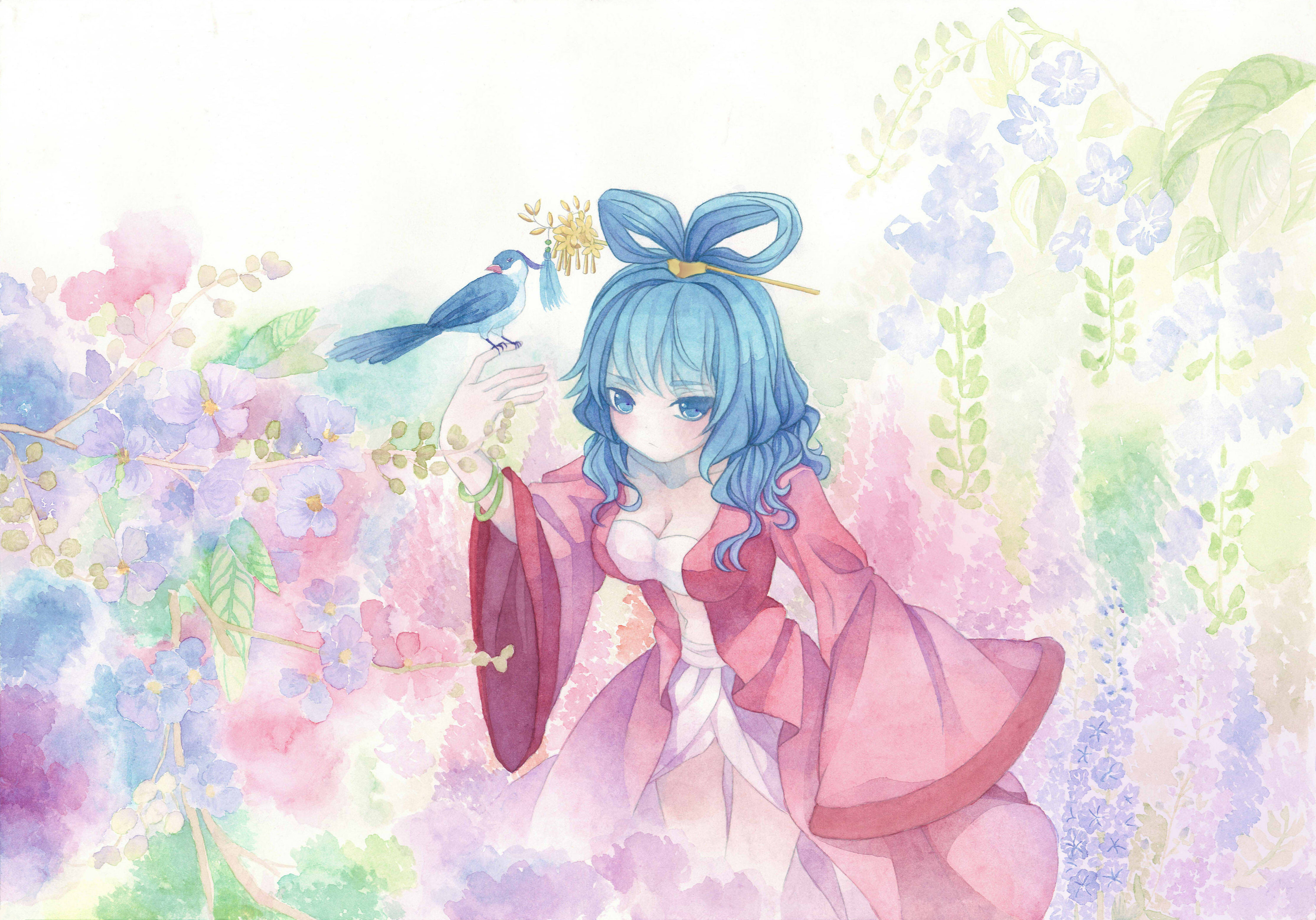 Seiga Kaku from Touhou 4K HD Wallpaper