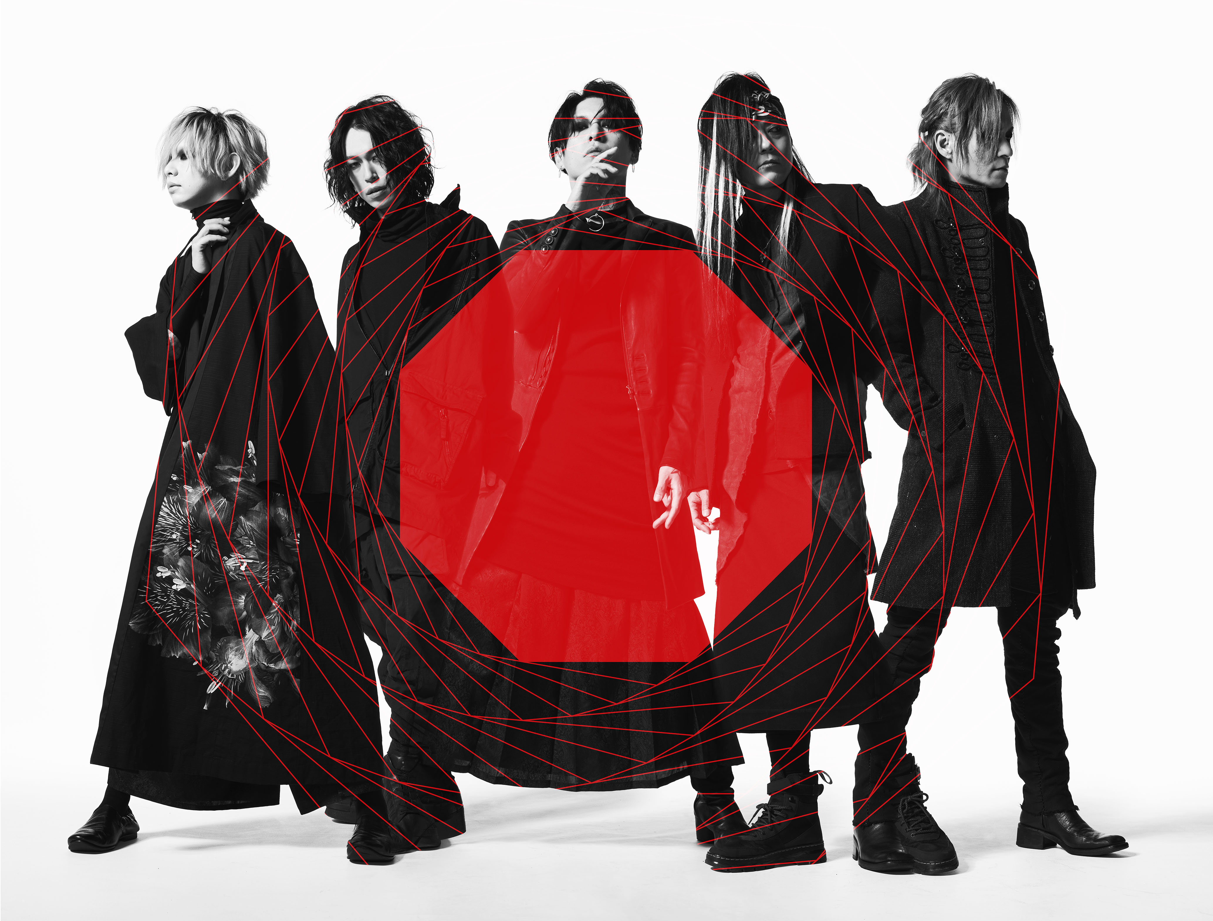 Lynch. 4K: Reo, Akinori, Hazuki, Yuusuke, Asanao HD Wallpaper