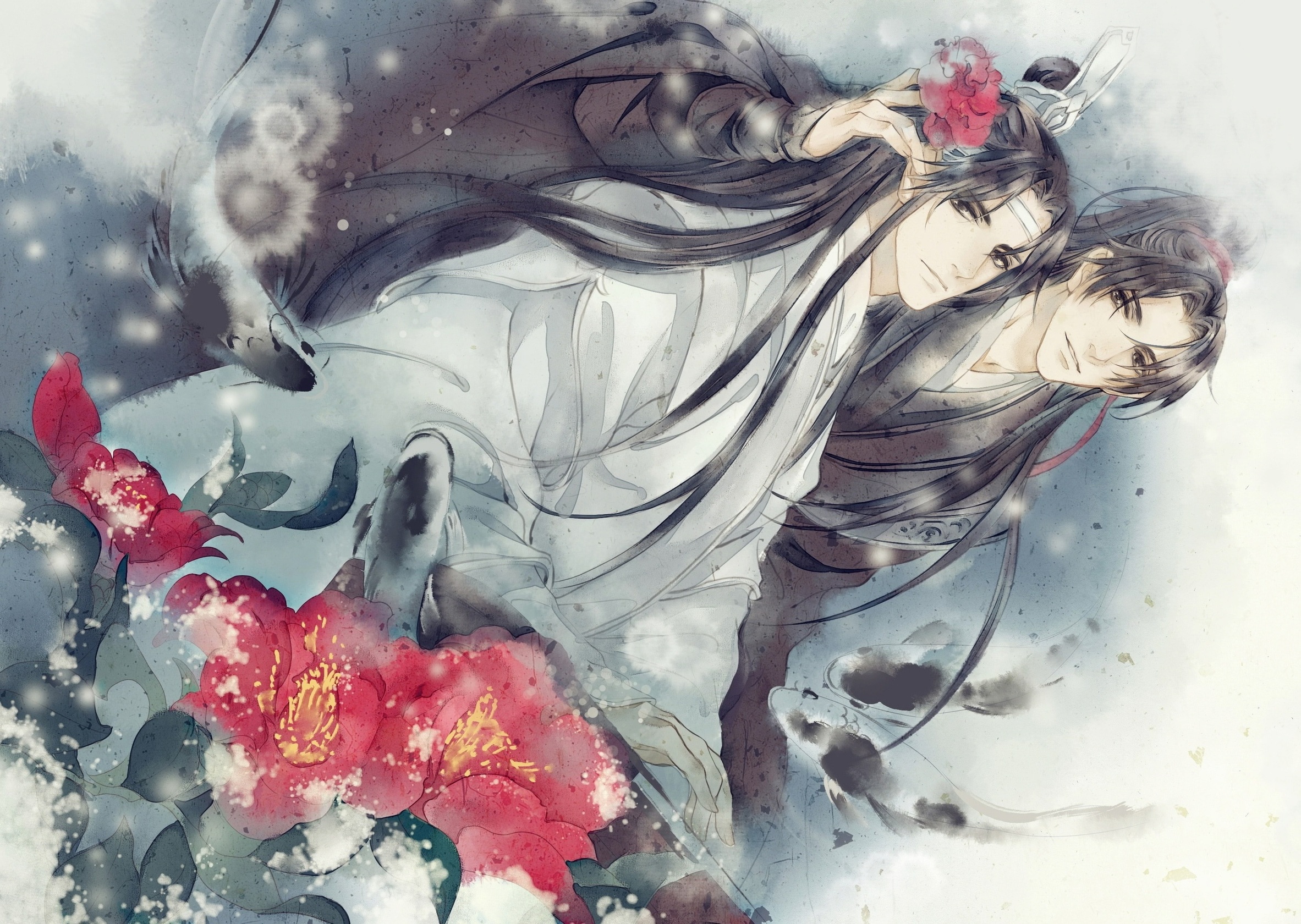 Wei Wuxian and Lan Wangji from Mo Dao Zu Shi HD Wallpaper