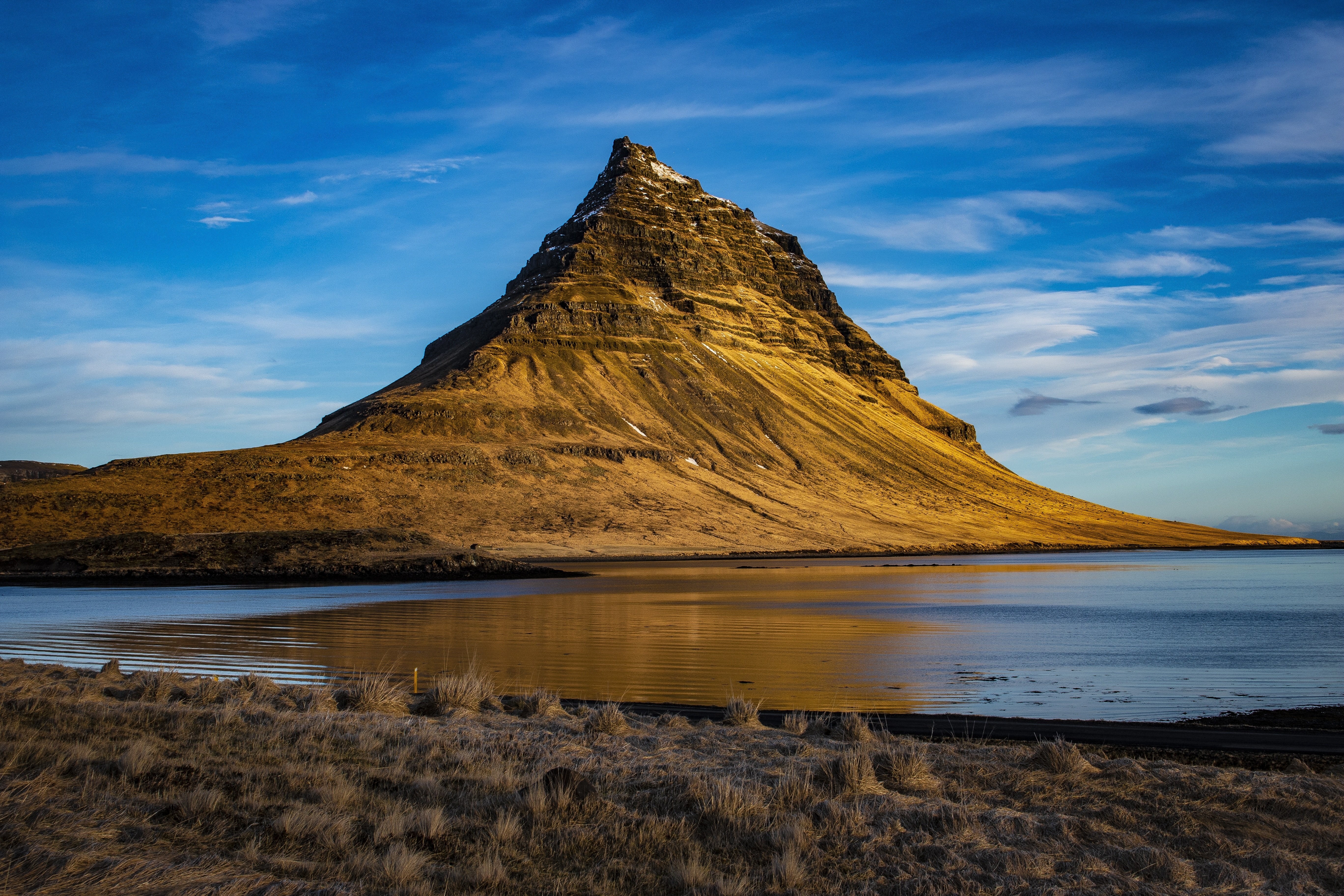 Kirkjufell Mountain Iceland 4K HD Wallpaper