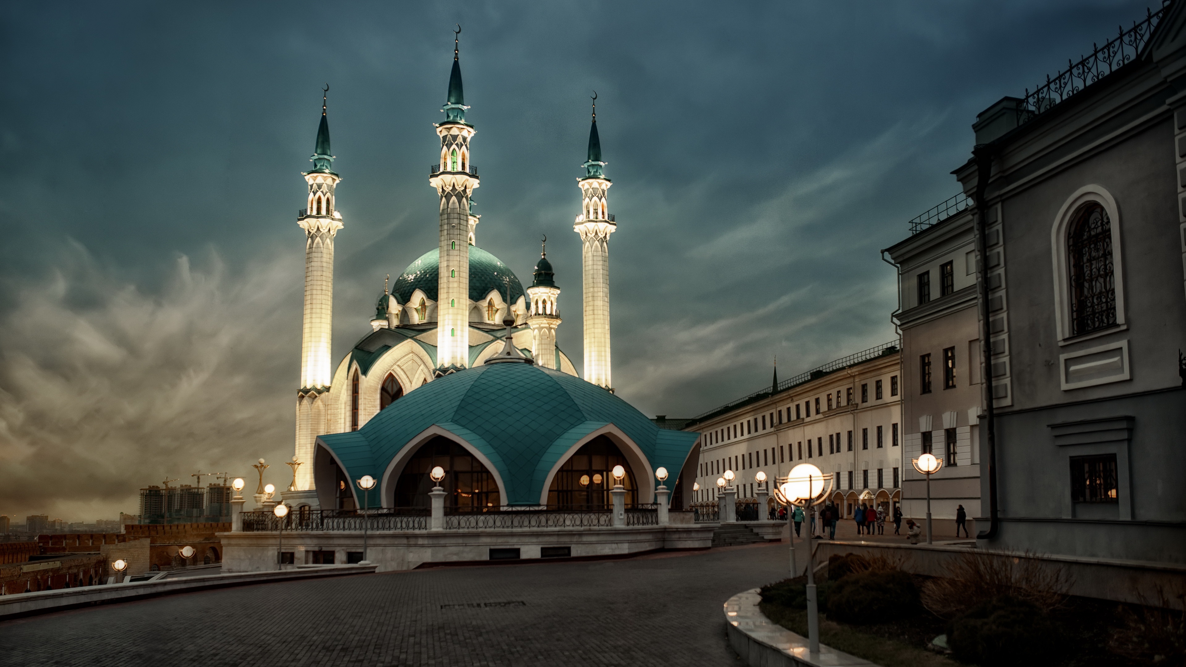 Kul Sharif Mosque in Kazan, Russia 4K HD Wallpaper