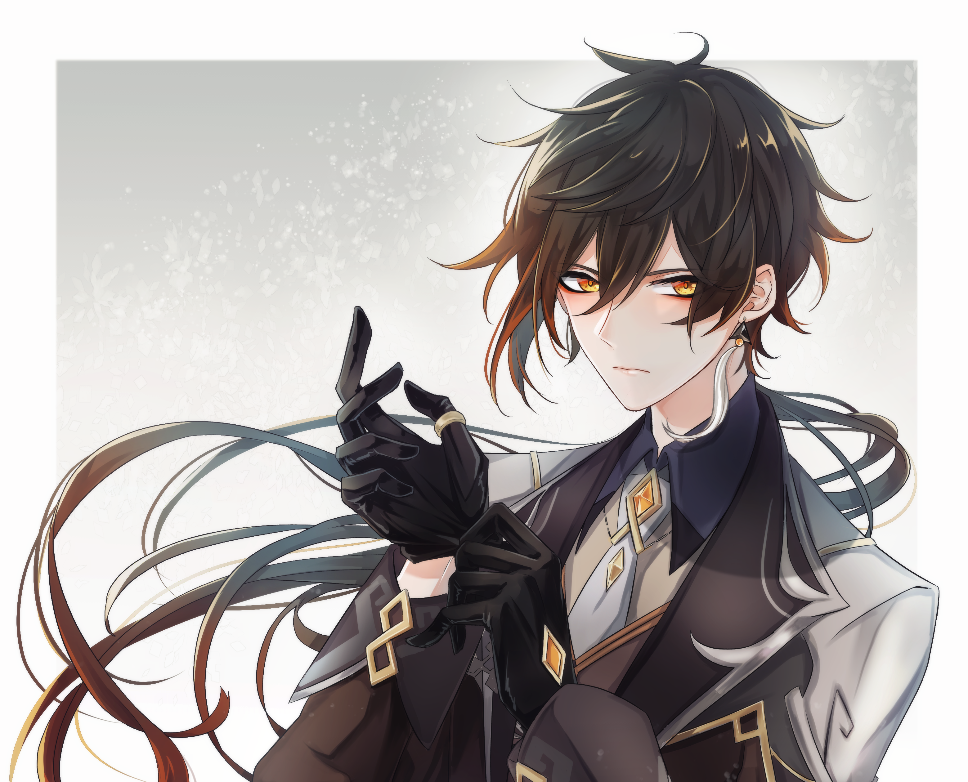 Zhongli from Genshin Impact HD Wallpaper
