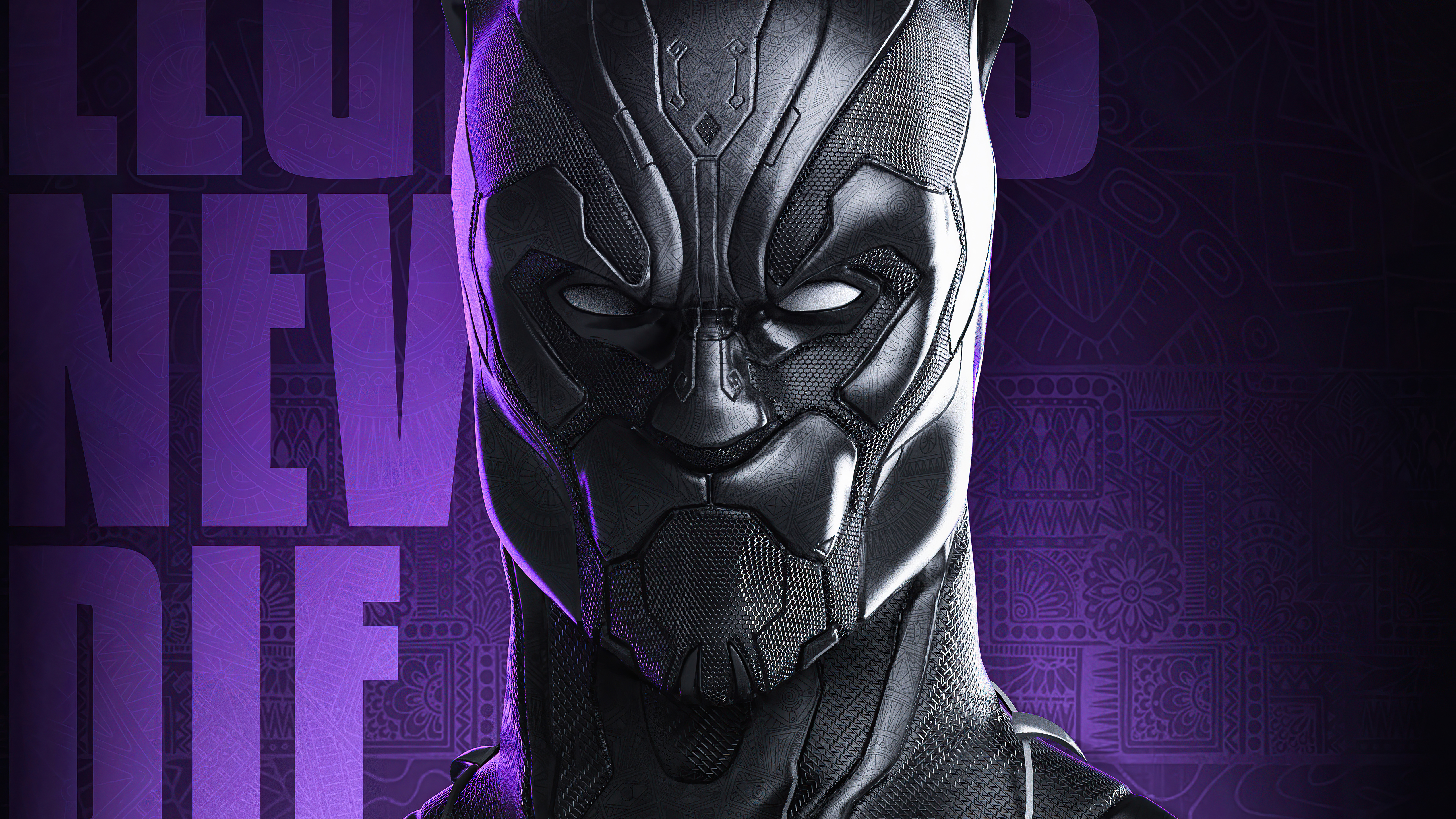 Black Panther 4K from Marvel Comics HD Wallpaper