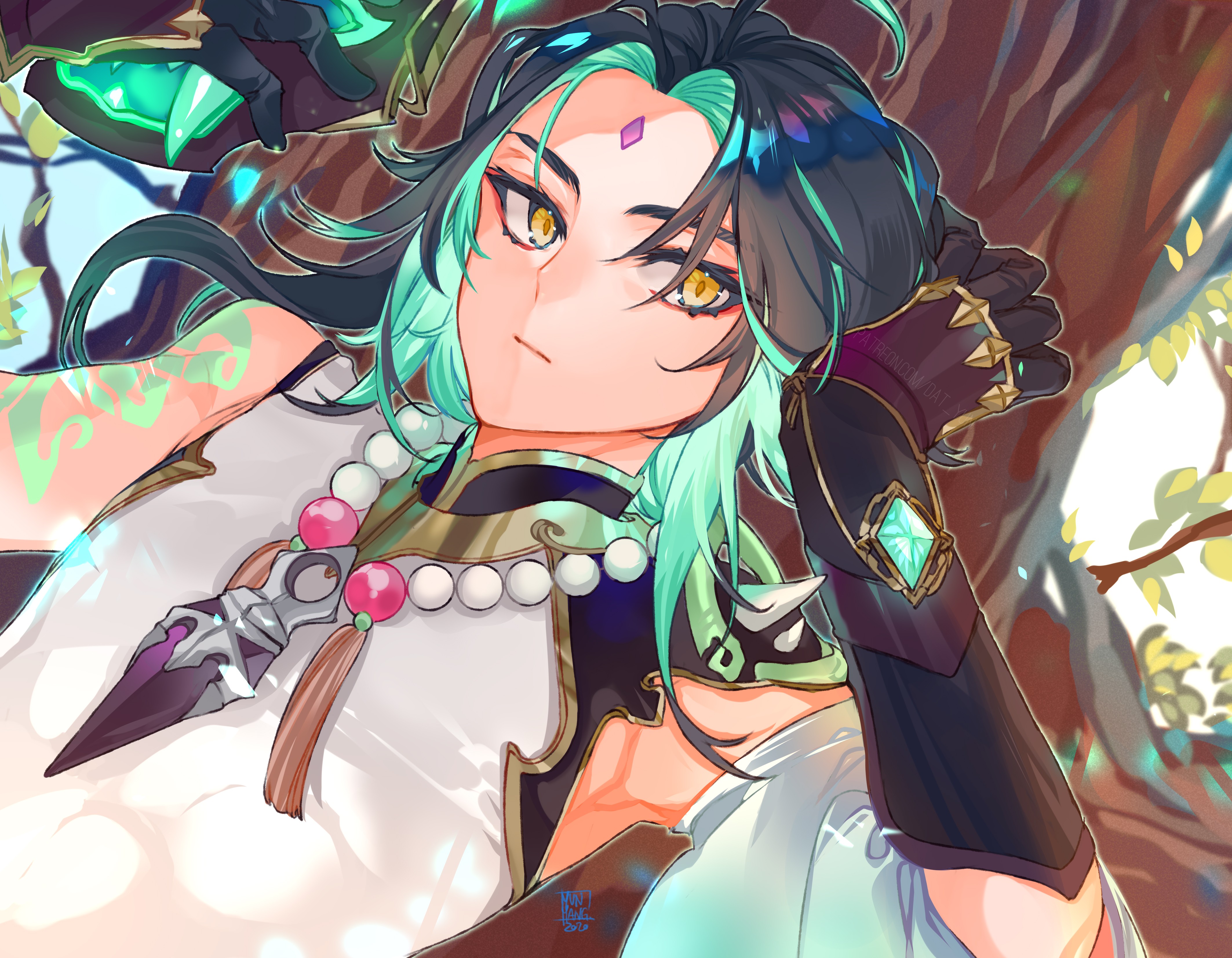 Xiao from Genshin Impact 4K HD Wallpaper