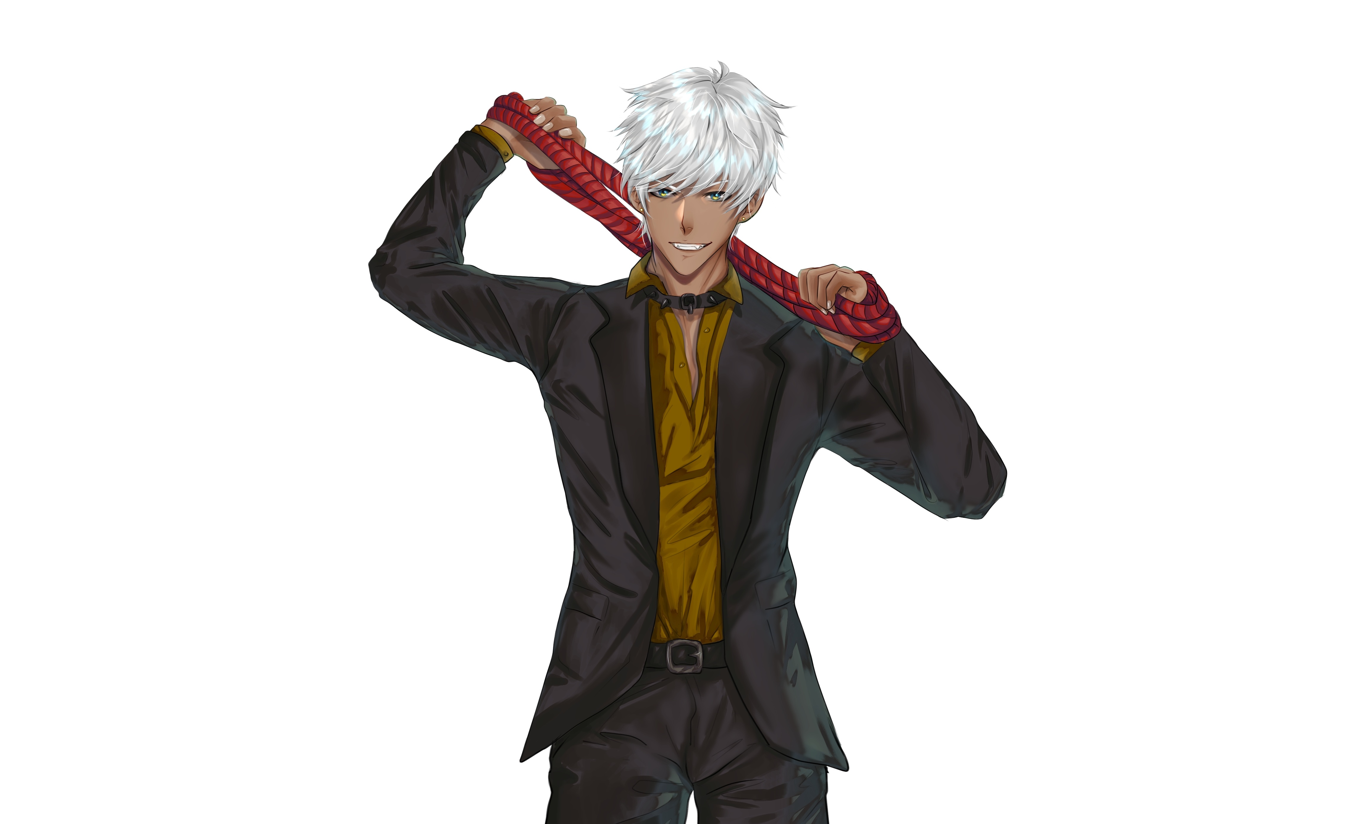 Mammon from Obey Me! Shall We Date? 4K HD Wallpaper