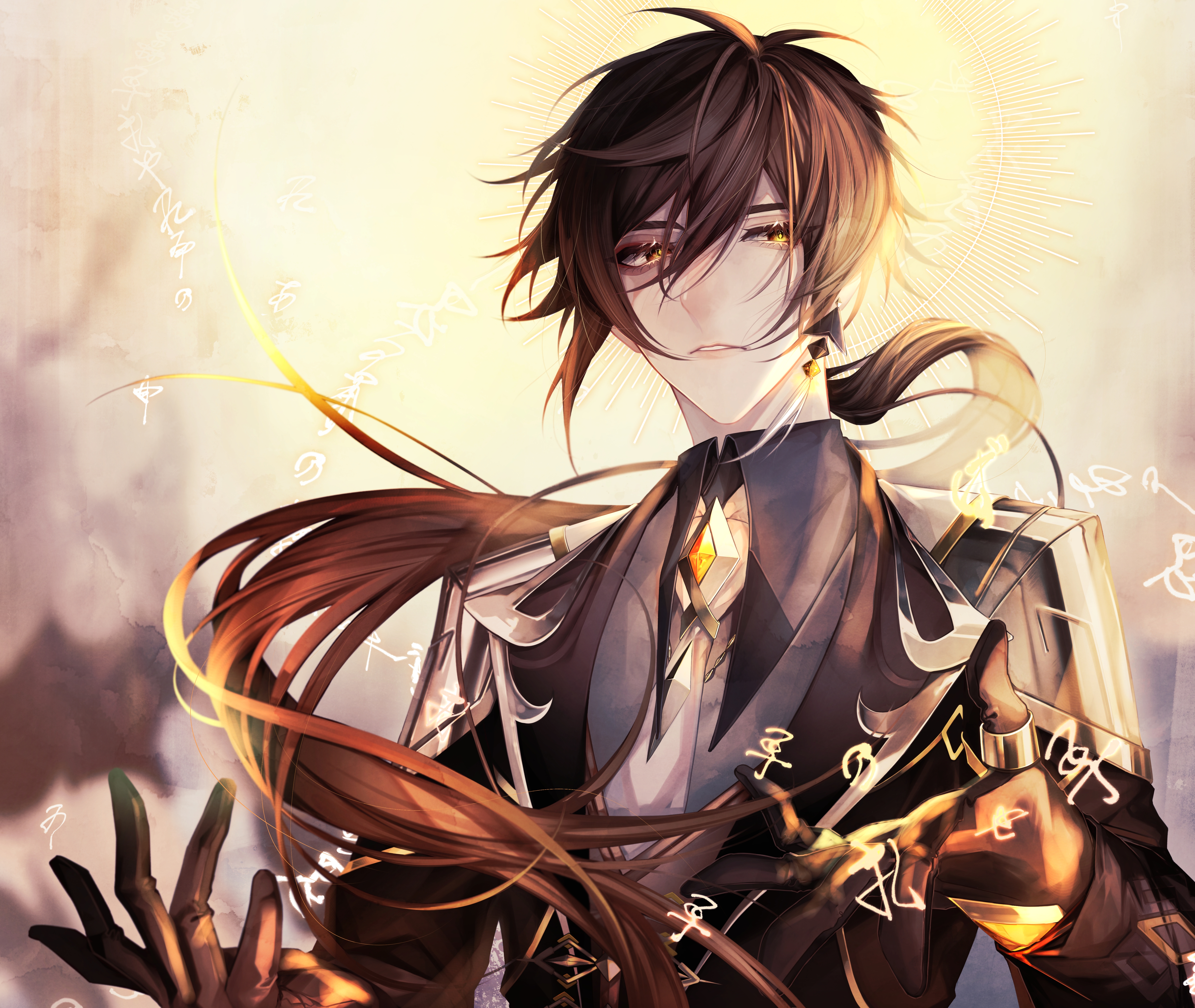 Zhongli from Genshin Impact 4K HD Wallpaper