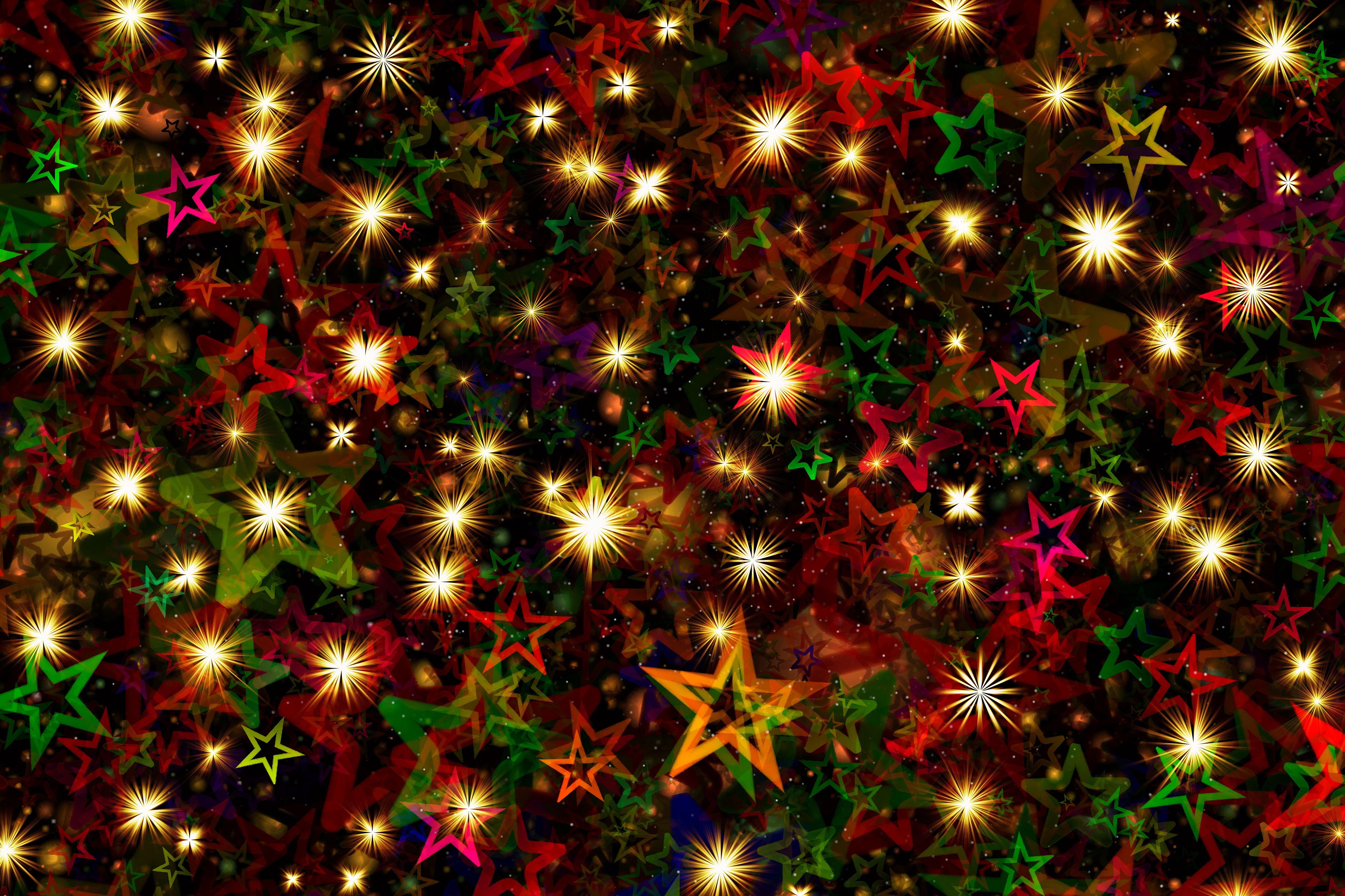 Abstract Star Glitter Texture 4K HD Wallpaper