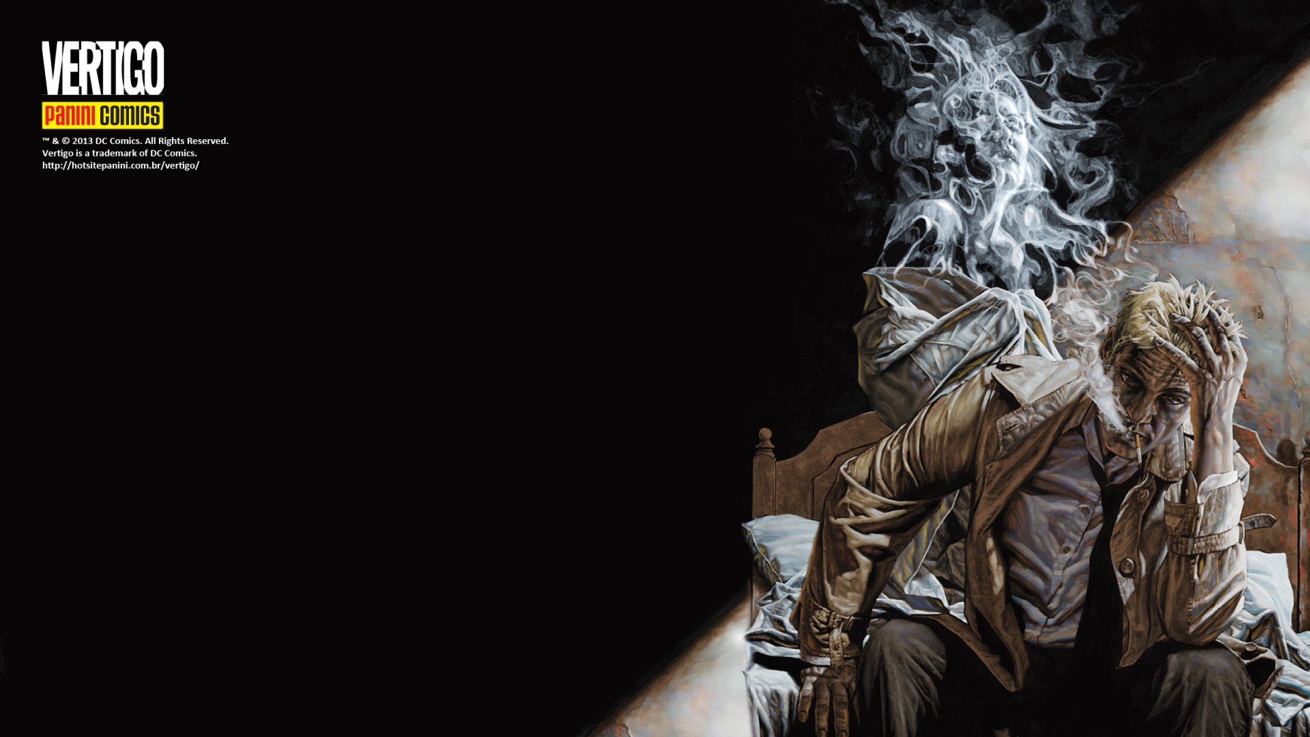 John Constantine from Vertigo Comics HD Wallpaper