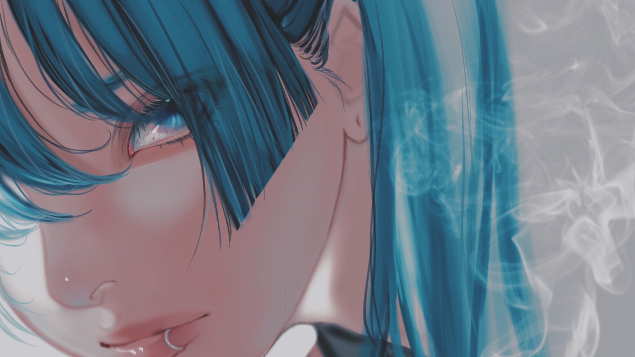 Hatsune Miku from Vocaloid HD Wallpaper