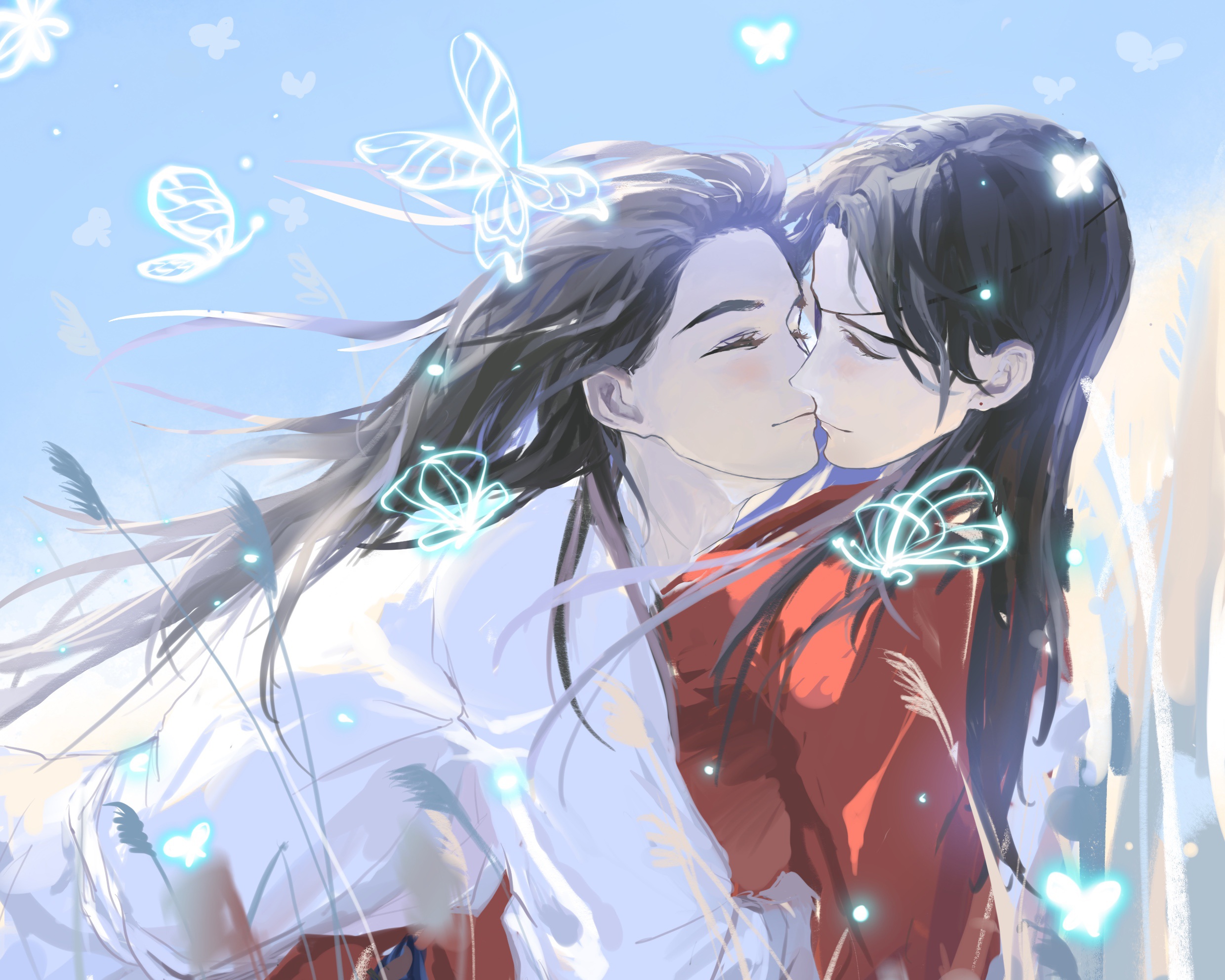 Xie Lian and Hua Cheng from Heaven Official's Blessing HD Wallpaper