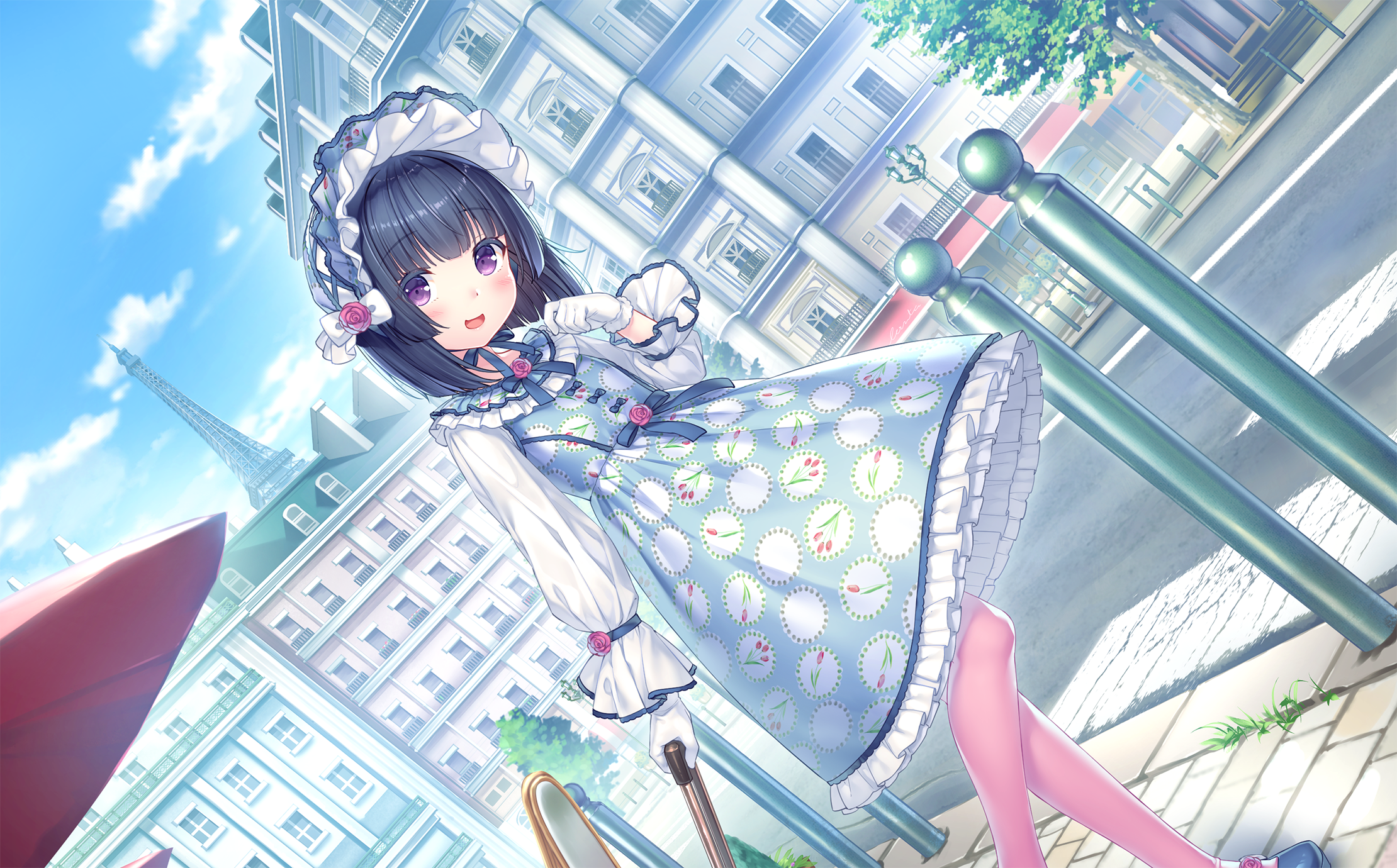 Minazuki Shigure from Minazuki Shigure in Paris HD Wallpaper
