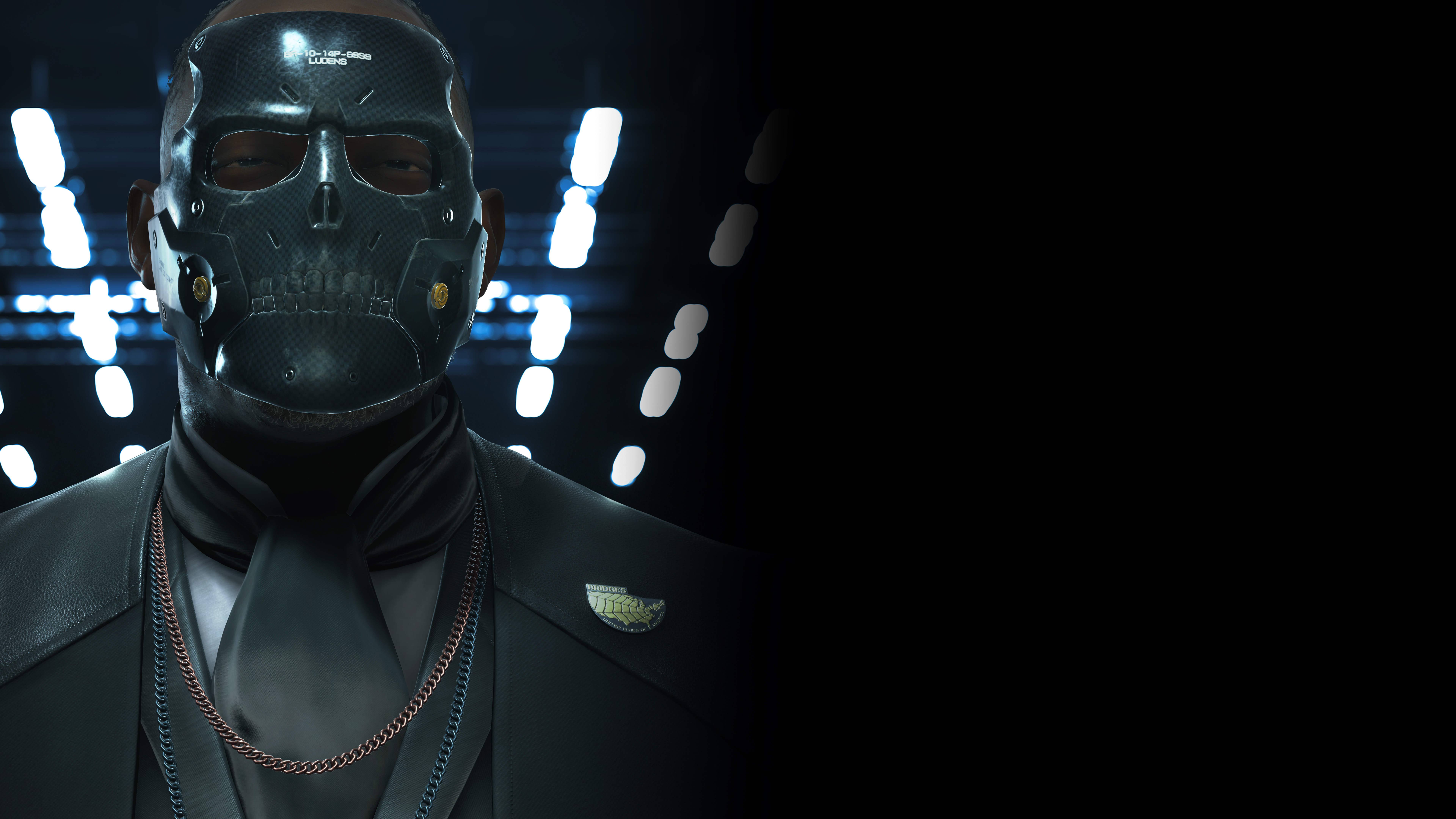 Man in Skull Mask from Death Stranding HD Wallpaper