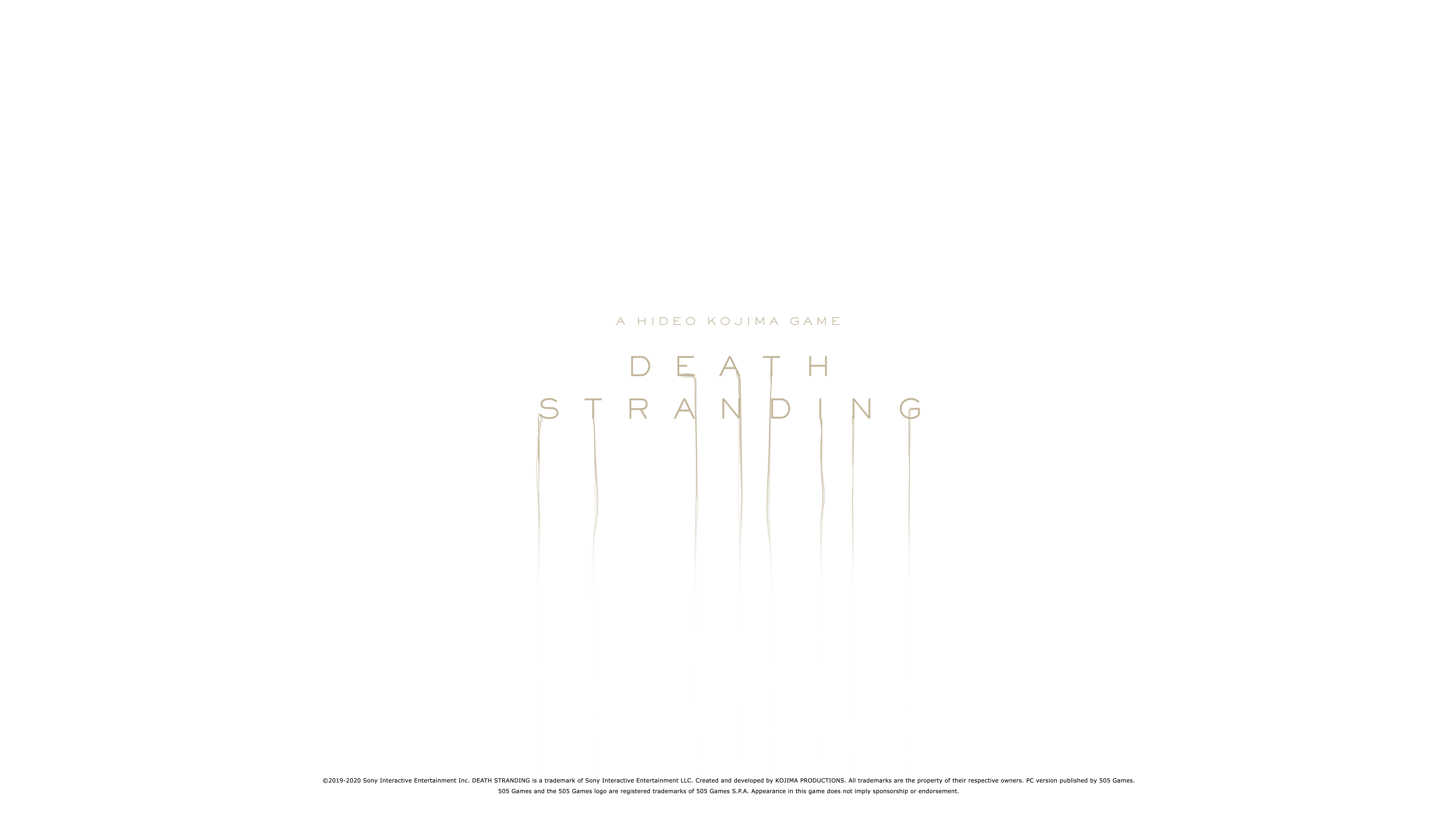Death Stranding A Hideo Kojima Game HD Wallpaper