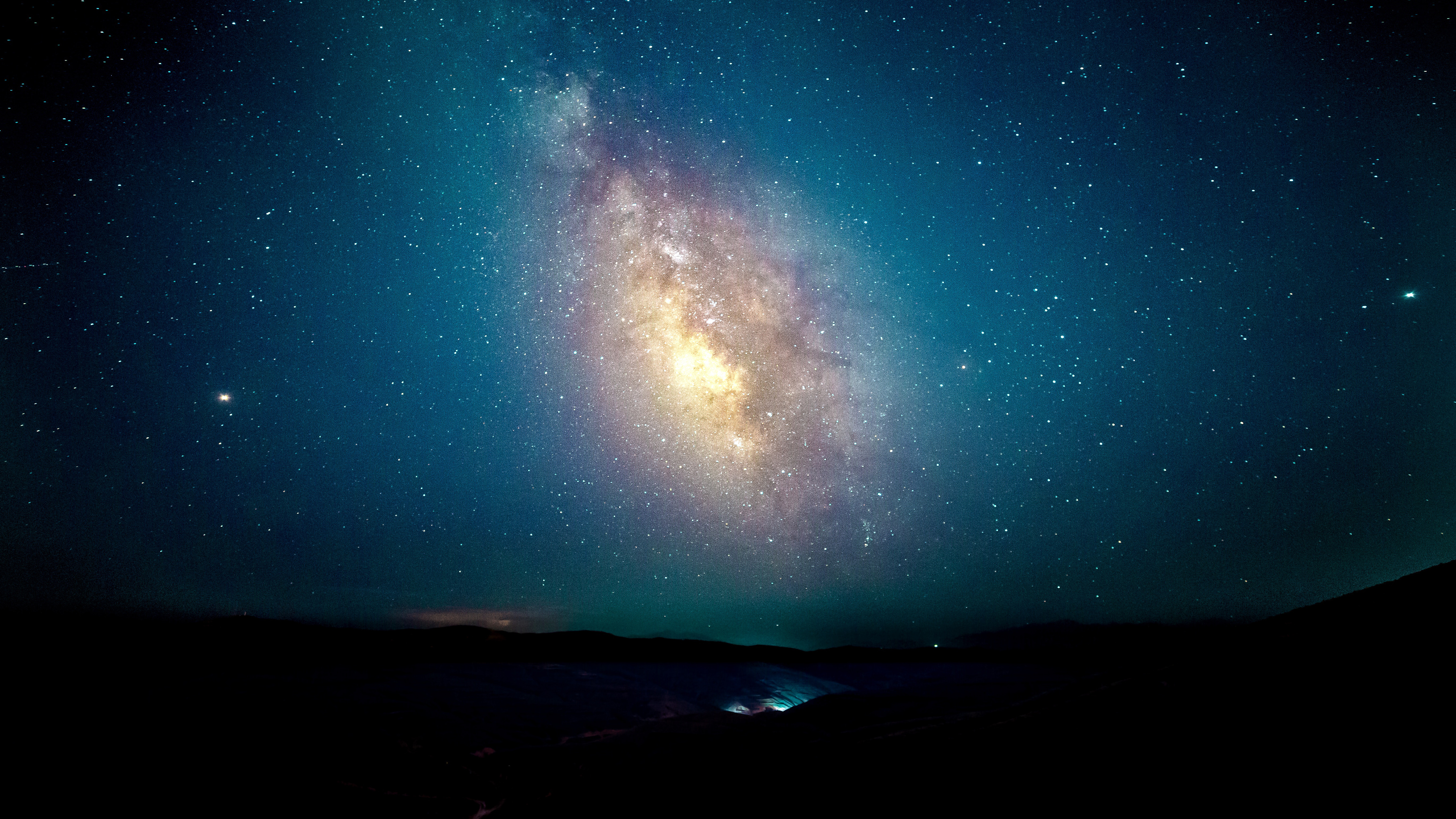 Starry Sky 4K HD Wallpaper