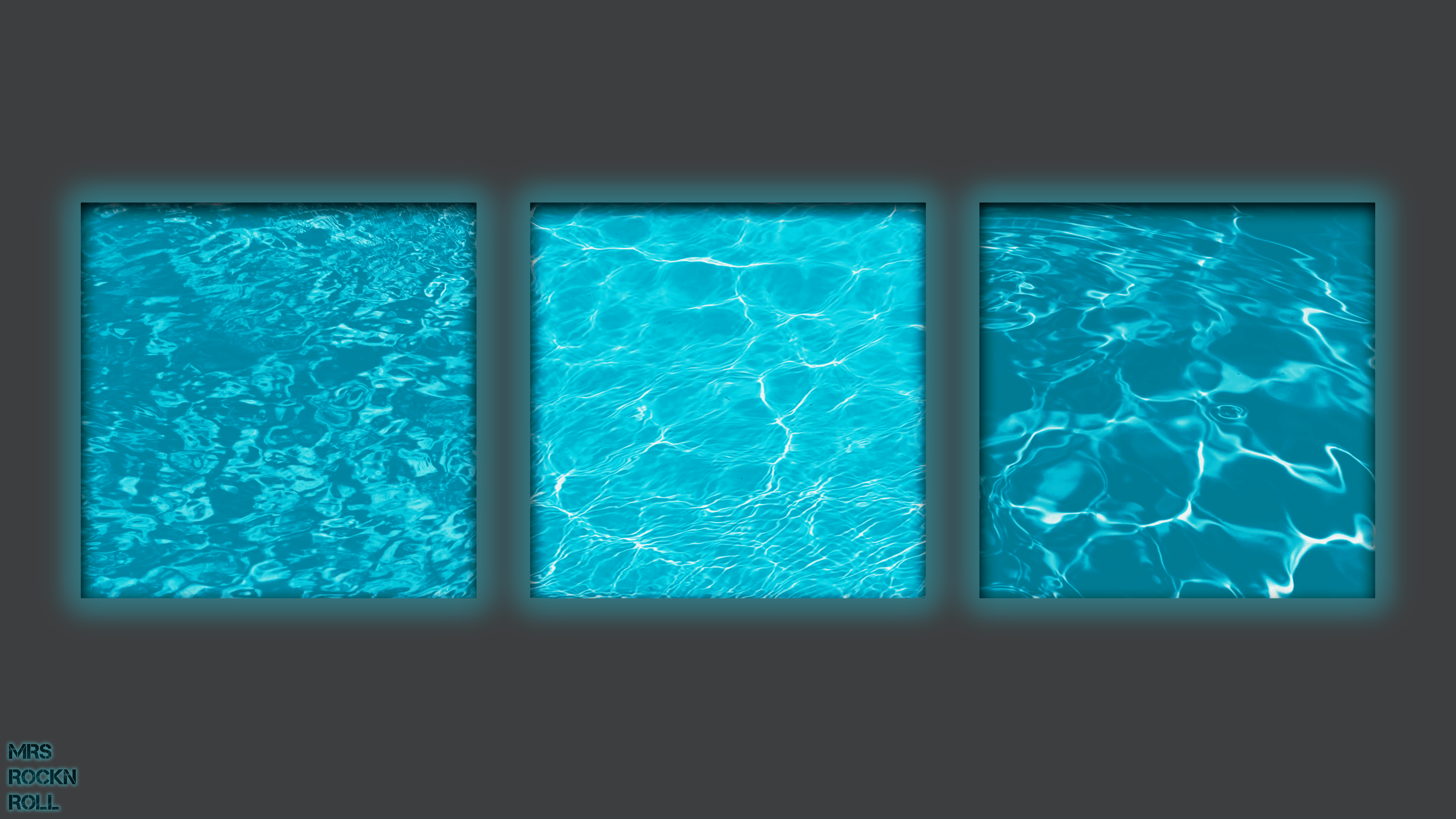 Abstract Blue Water Gallery HD Wallpaper