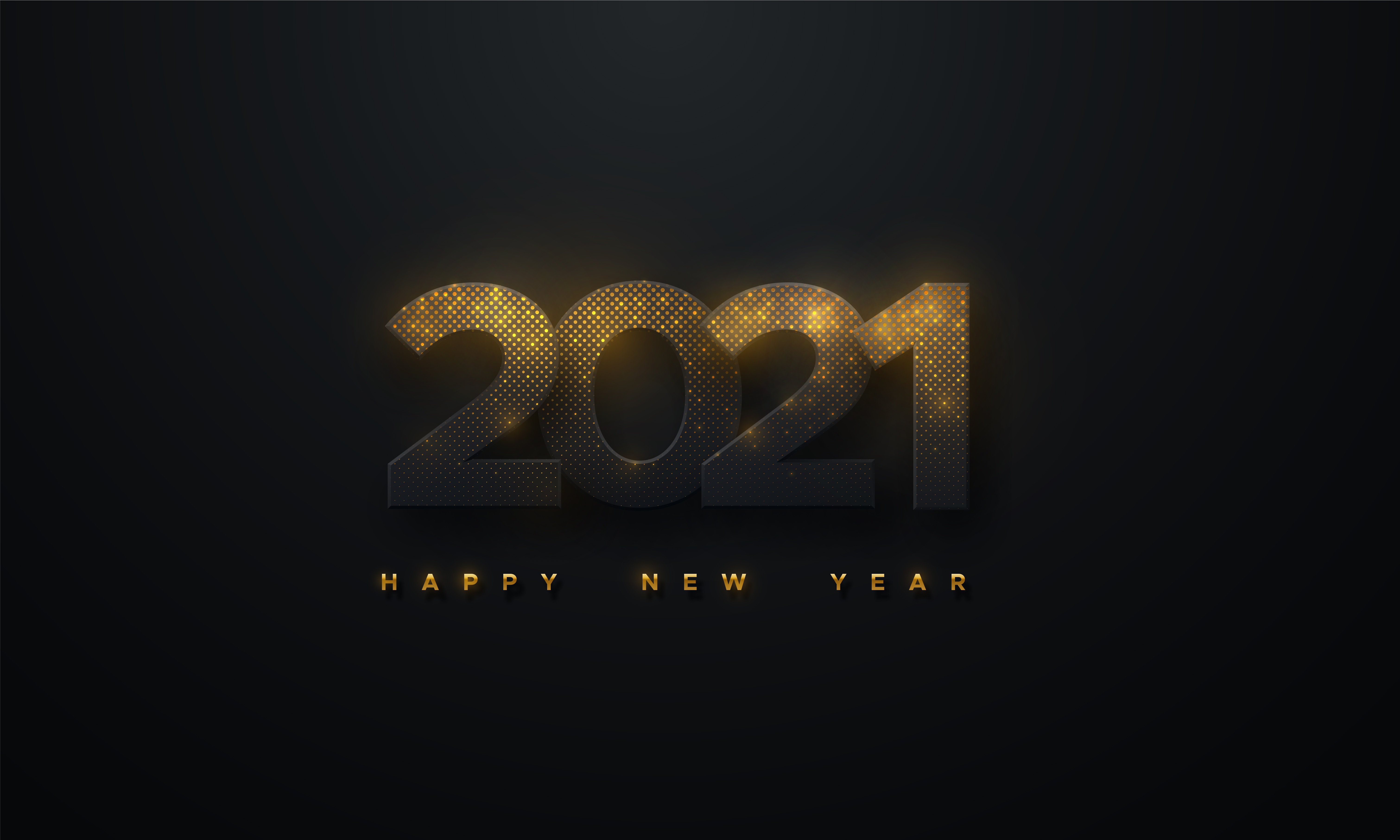 Happy New Year 2021 4K HD Wallpaper