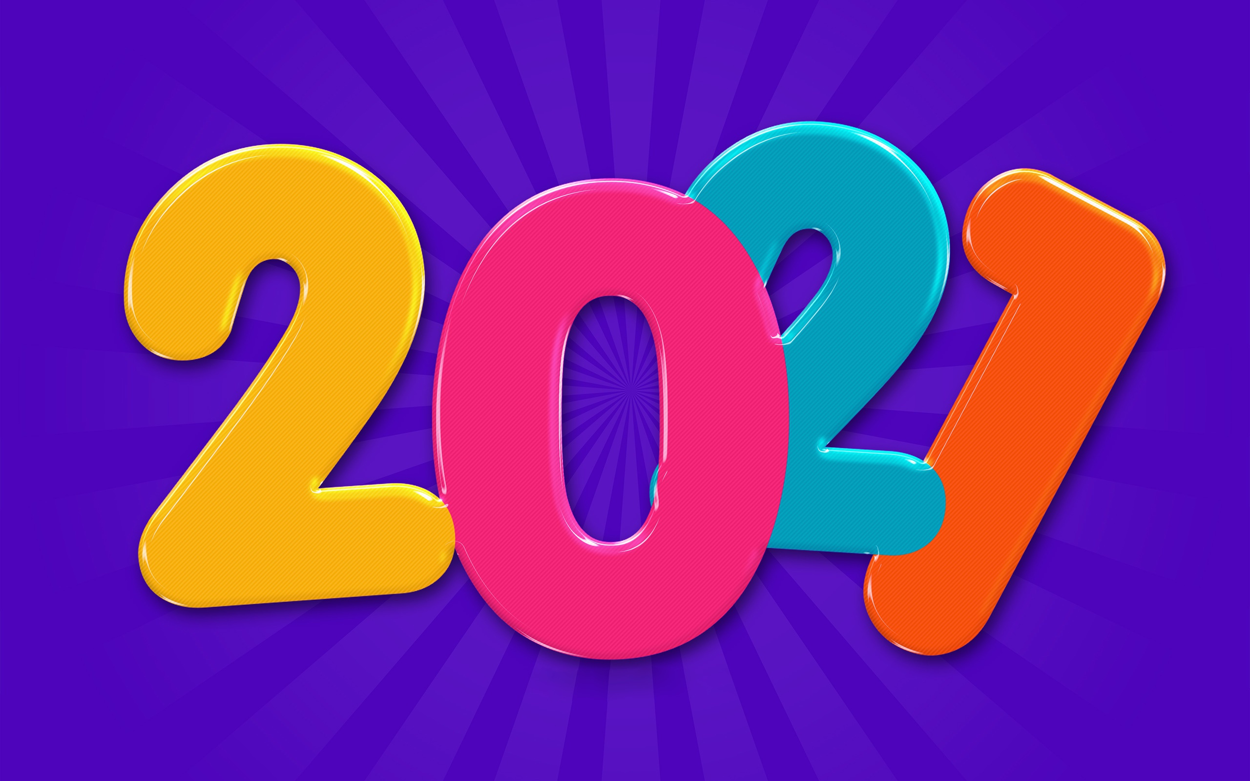 New Year 2021 HD Wallpaper