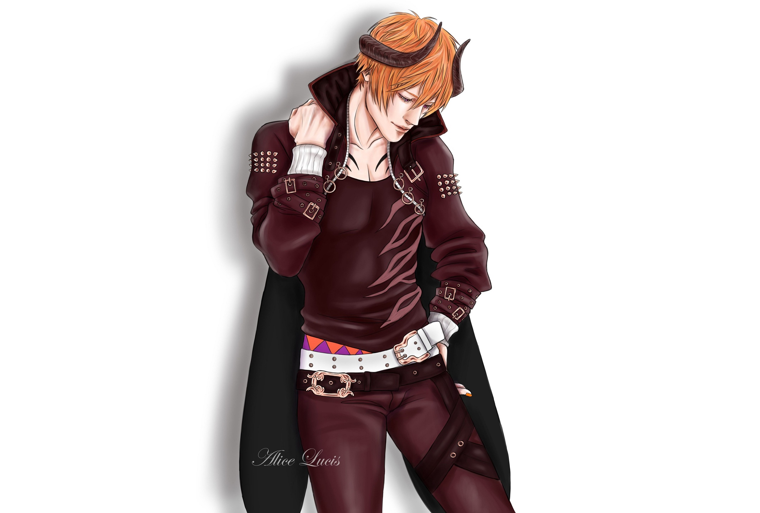 Asmodeus from Obey Me! Shall We Date? HD Wallpaper