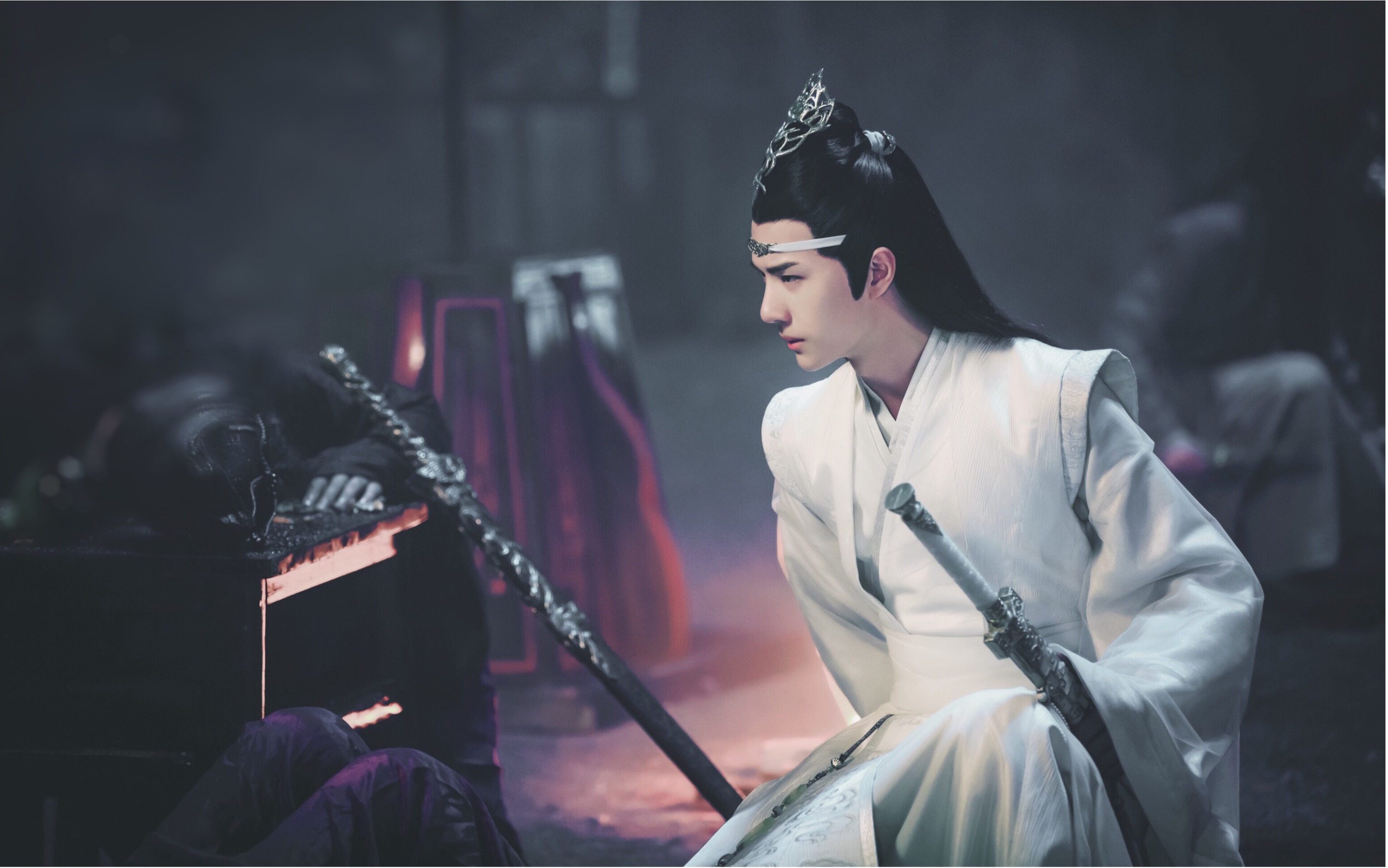 Lan Wangji from The Untamed HD Wallpaper