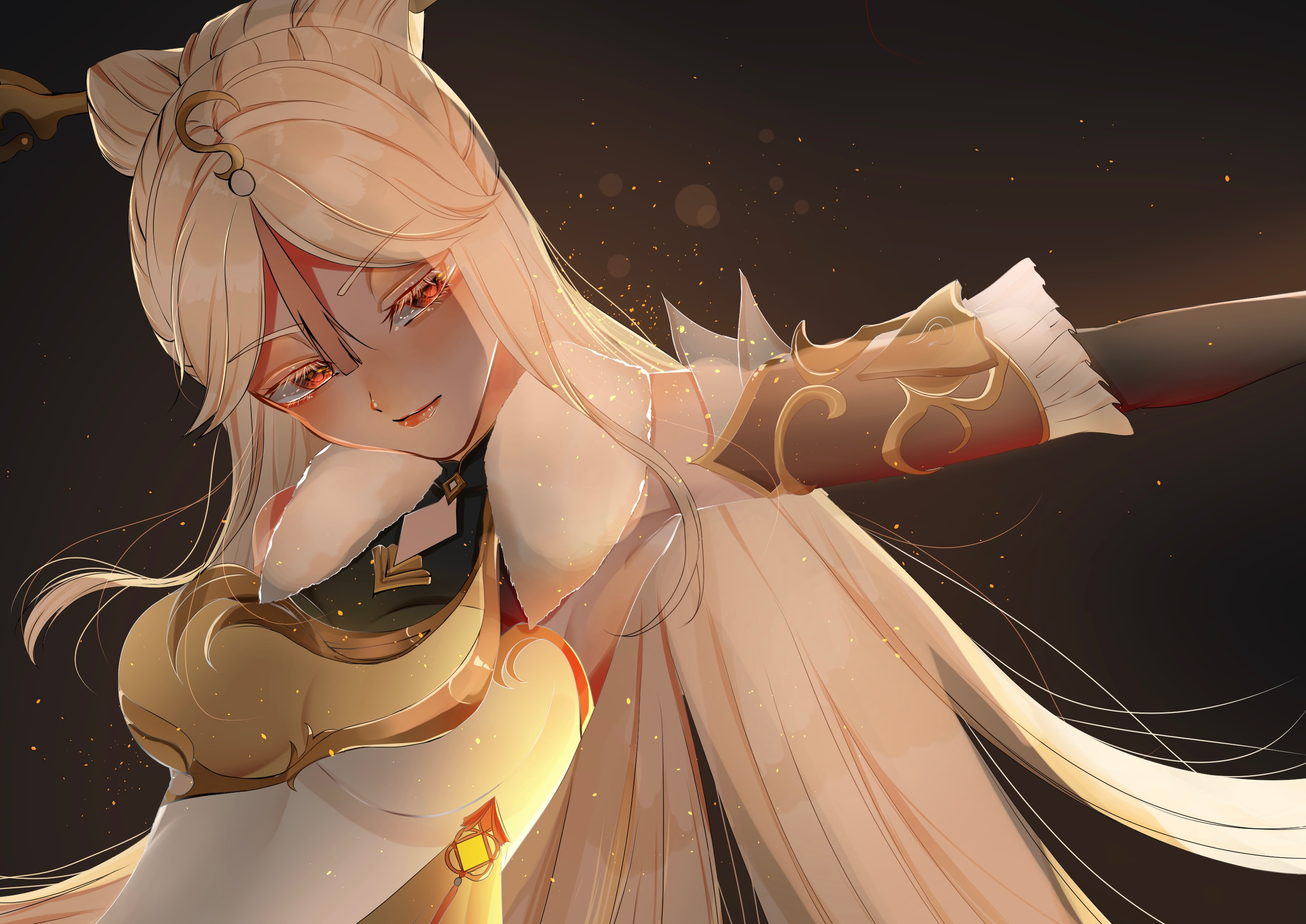 Ningguang from Genshin Impact HD Wallpaper