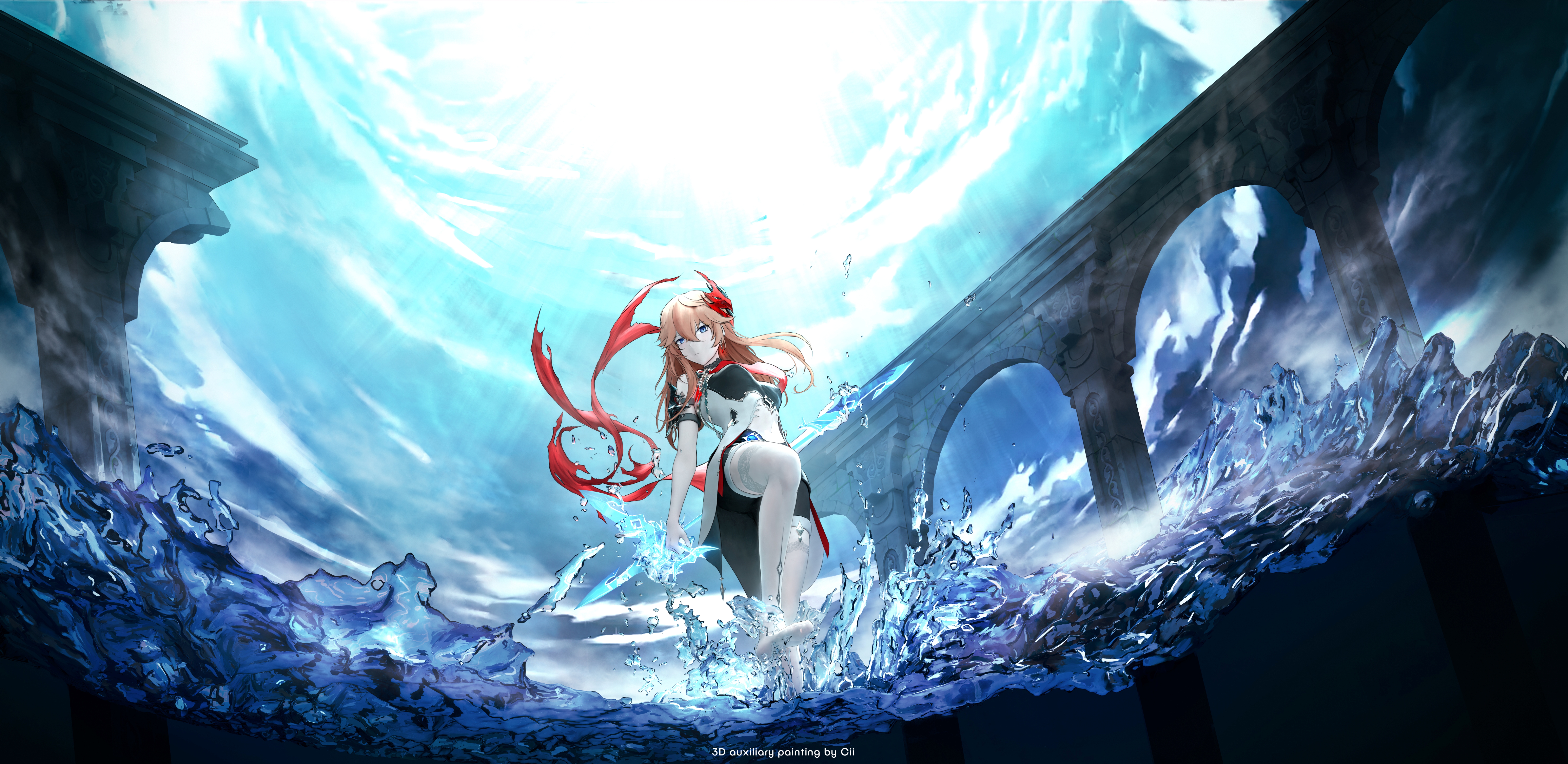 Tartaglia Childe (Genshin Impact) 4K HD Wallpaper