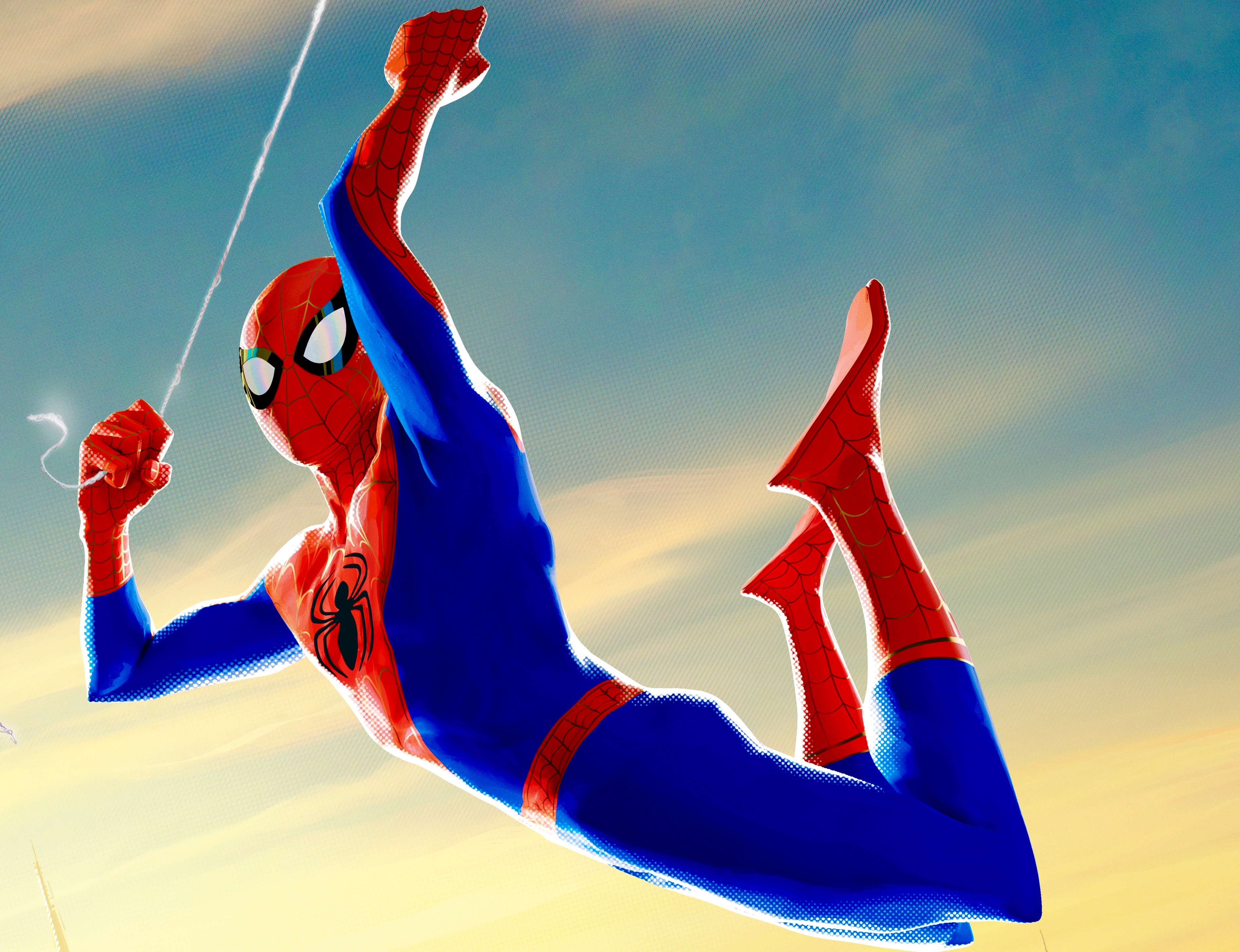 Spider-Man from Spider-Man: Into The Spider-Verse HD Wallpaper