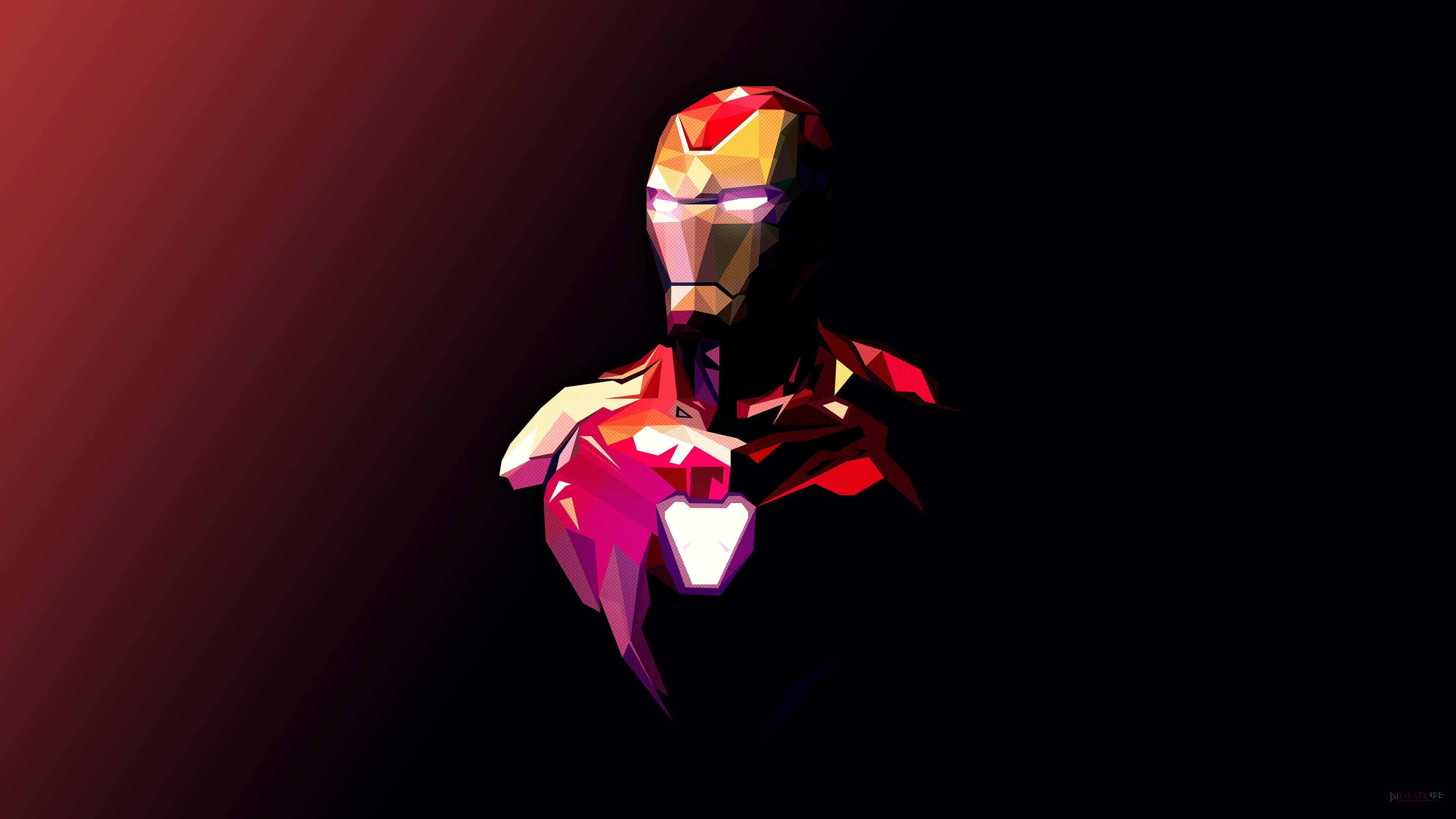 Iron Man suit from Avengers Endgame HD Wallpaper