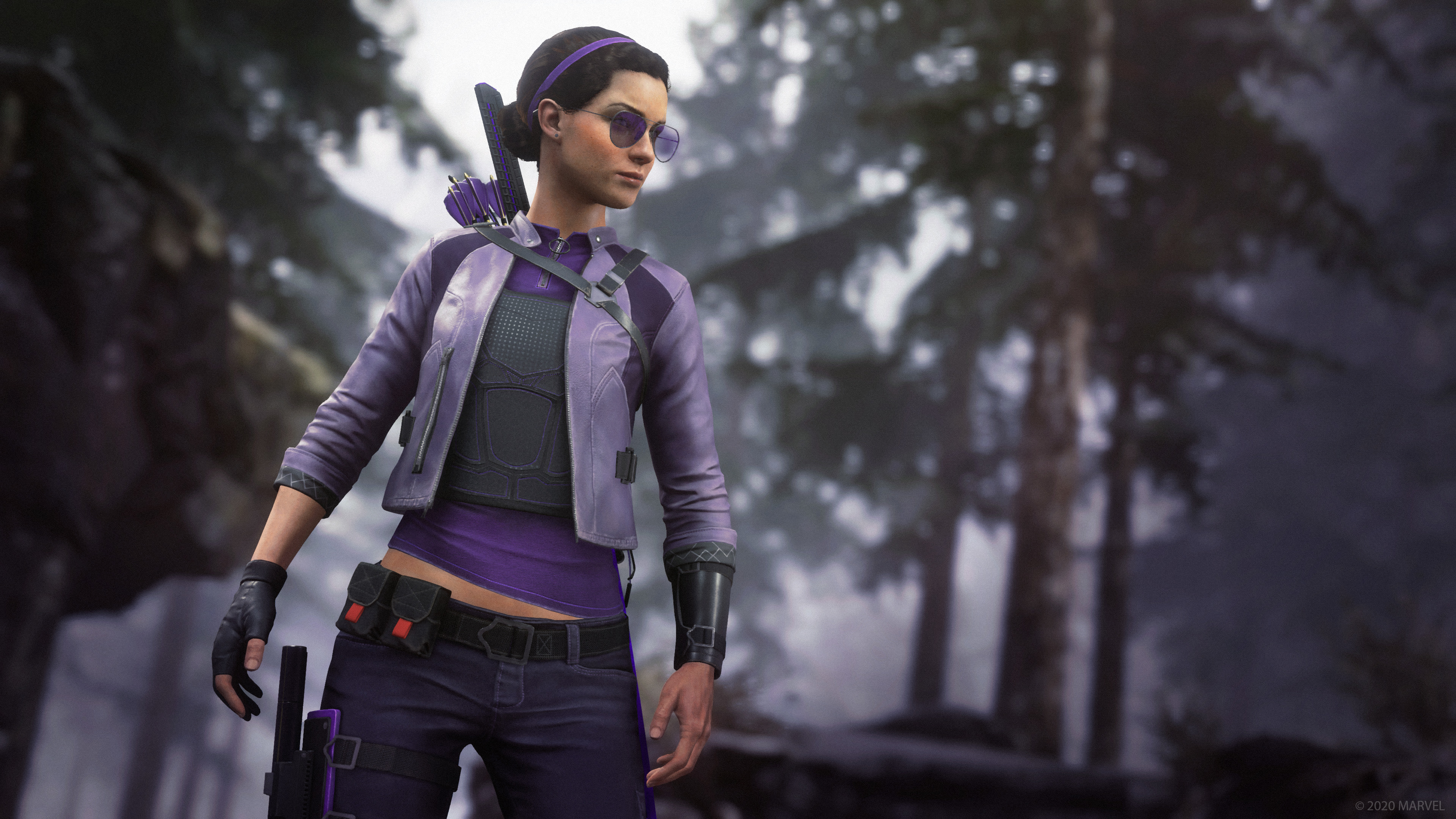 Kate Bishop from Marvel's Avengers 4K HD Wallpaper