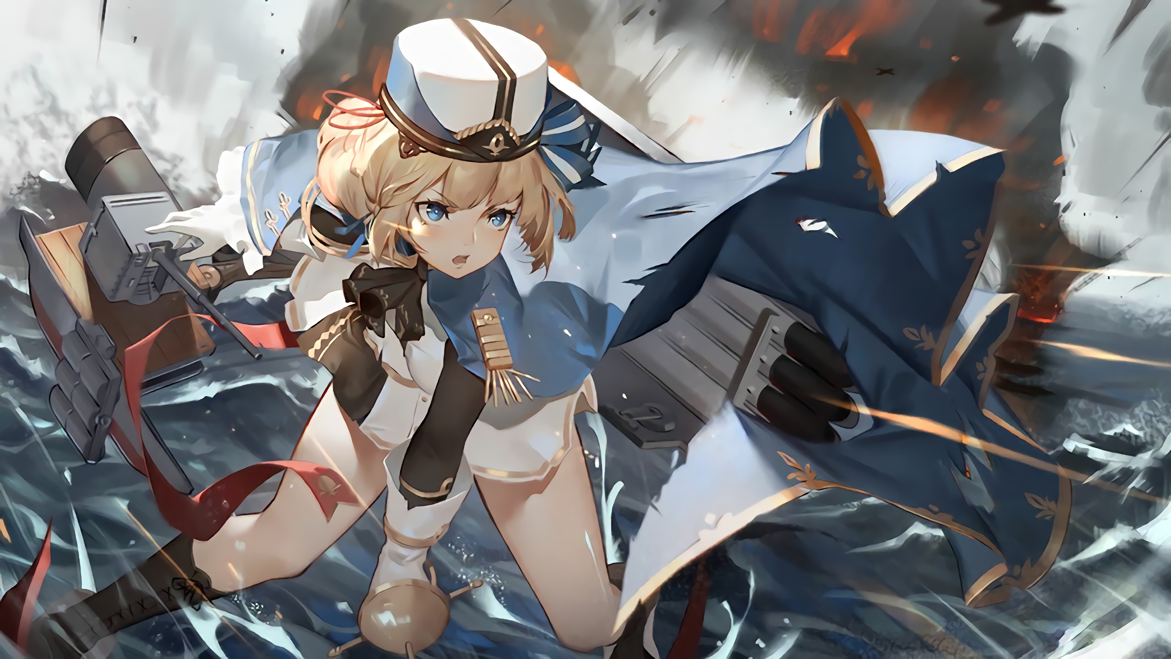Hardy from Azur Lane in 4K HD Wallpaper