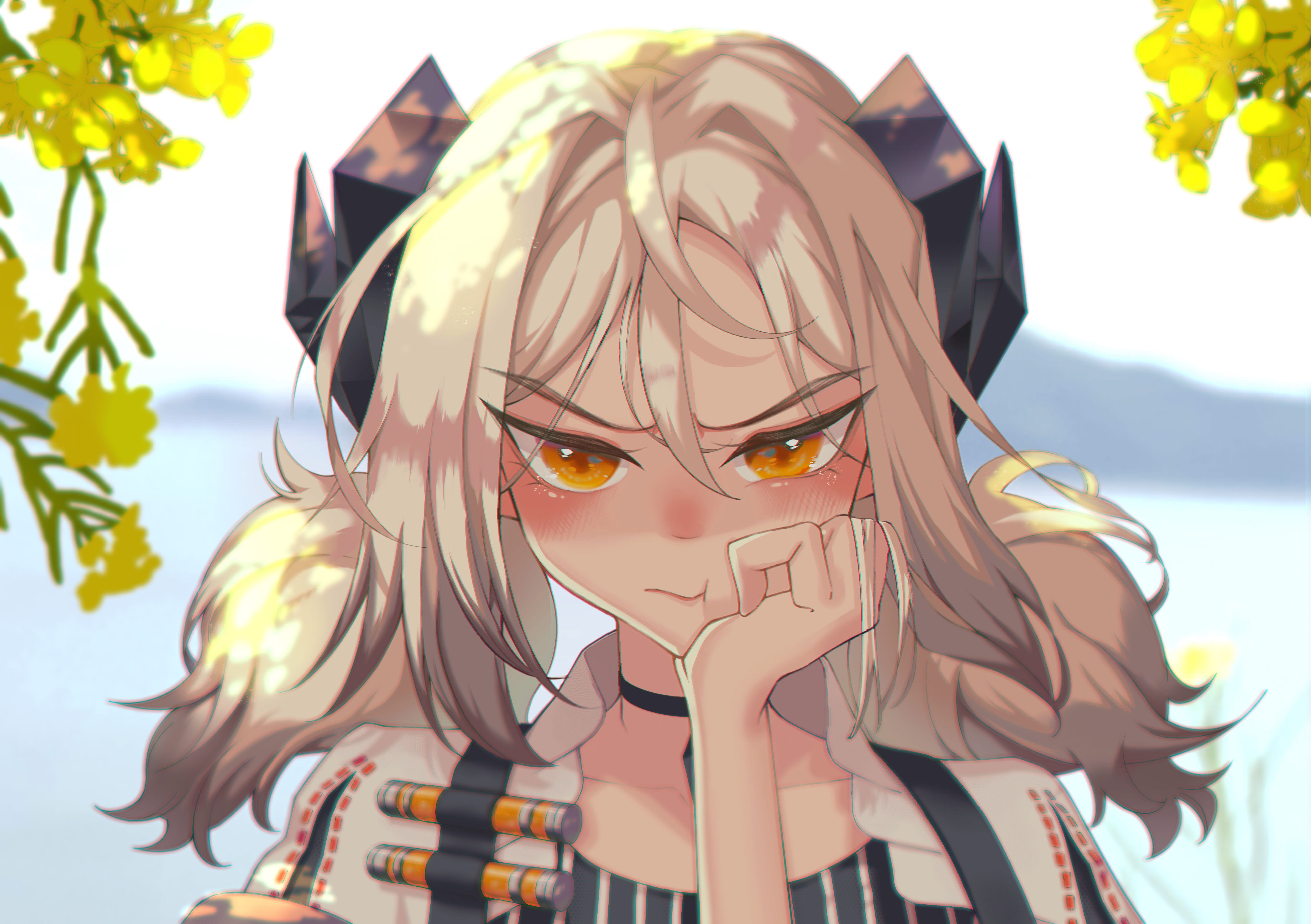 Ifrit from Arknights HD Wallpaper