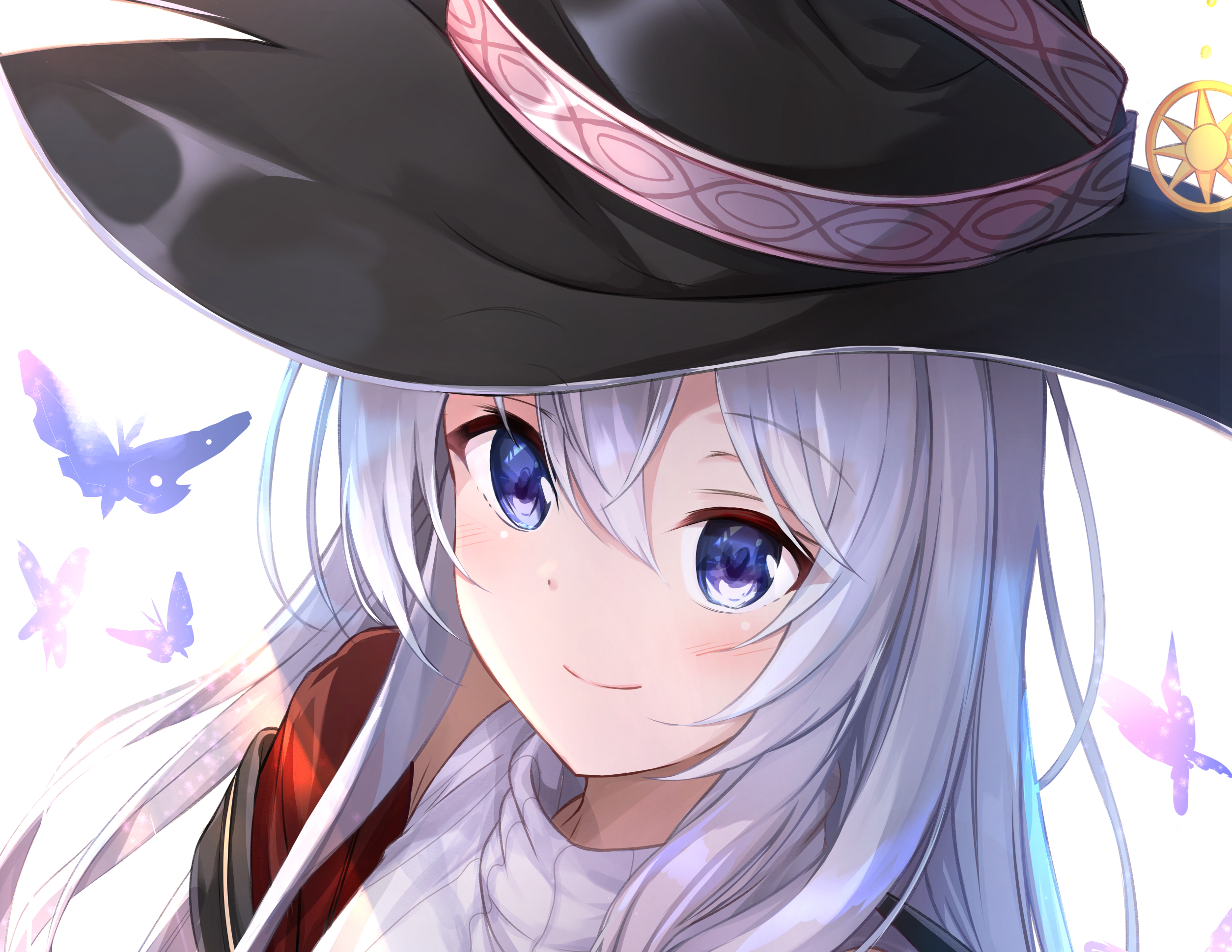Elaina from The Journey of Elaina HD Wallpaper