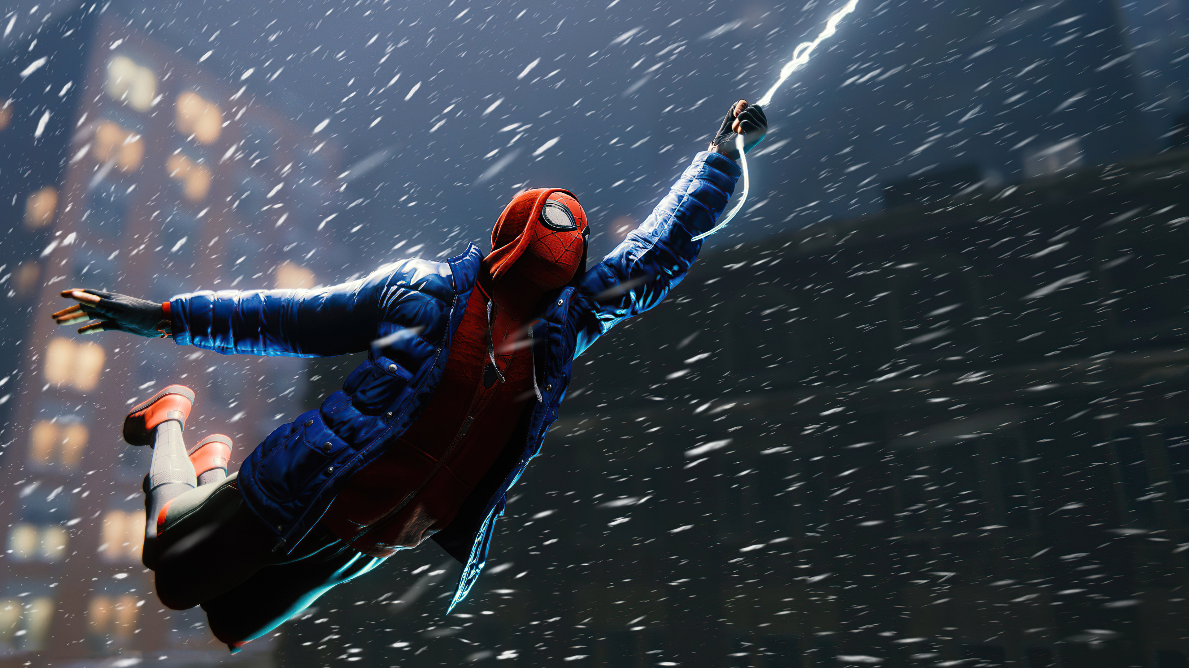 Spider-Man: Miles Morales in Marvel's Spider-Man: Miles Morales 4K HD Wallpaper