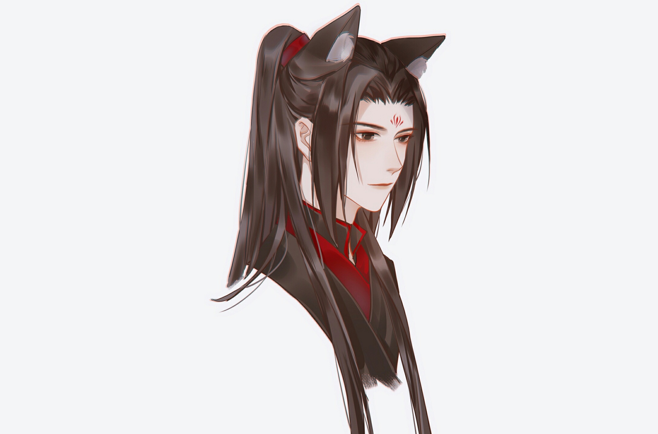 Scum Villain's Self-Saving System character with cat ears HD Wallpaper