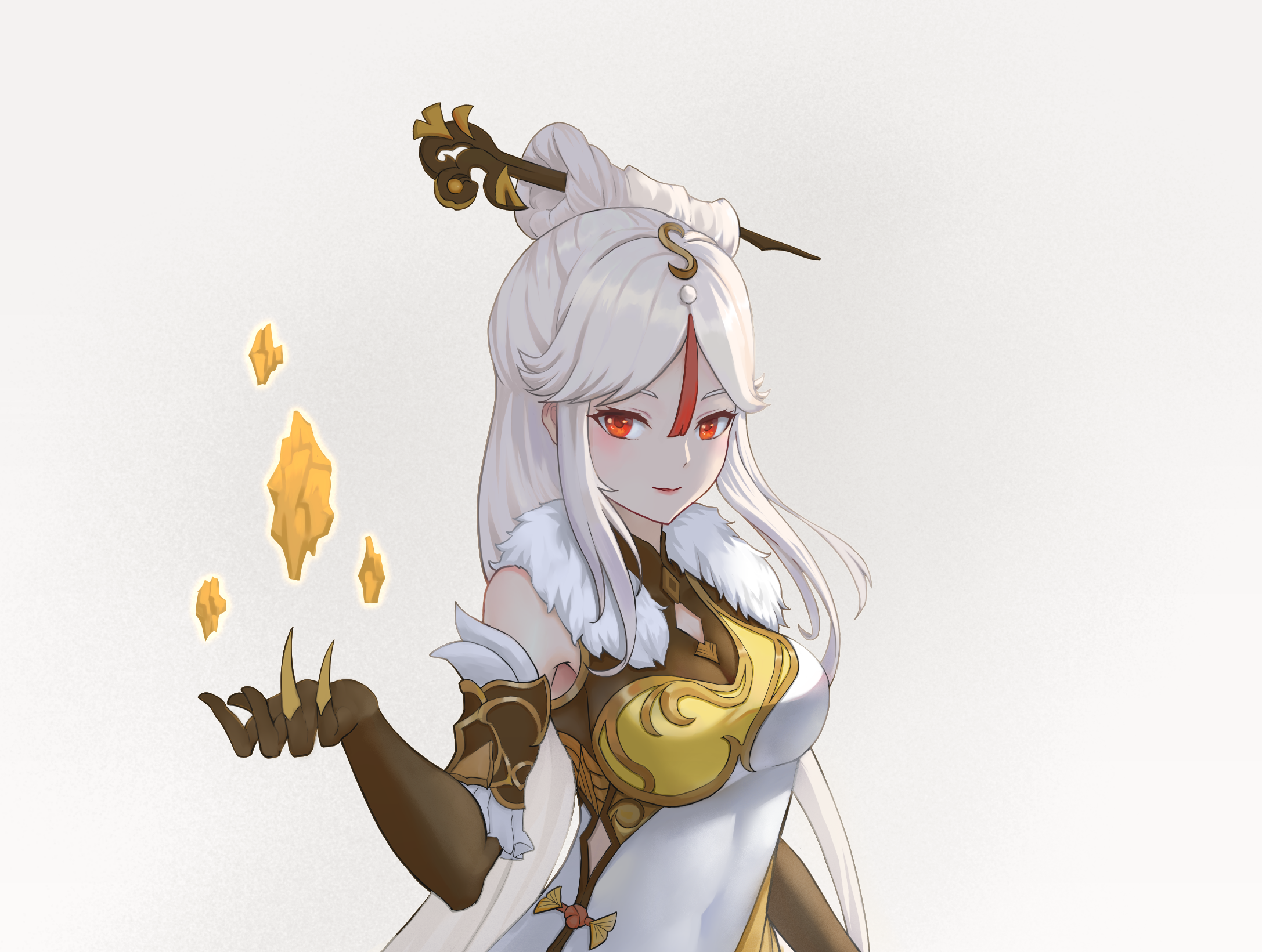 Ningguang from Genshin Impact HD Wallpaper