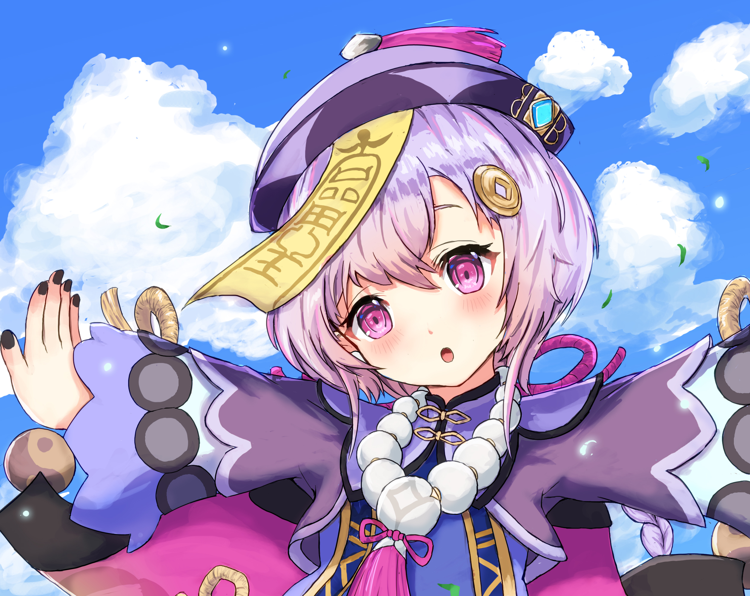 Qiqi from Genshin Impact HD Wallpaper