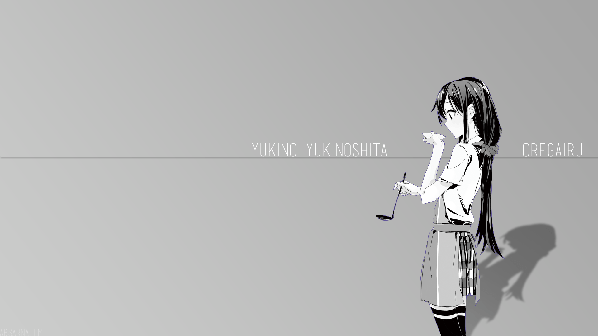 Yukino Yukinoshita from Yahari Ore no Seishun Love Comedy wa Machigatteiru HD Wallpaper