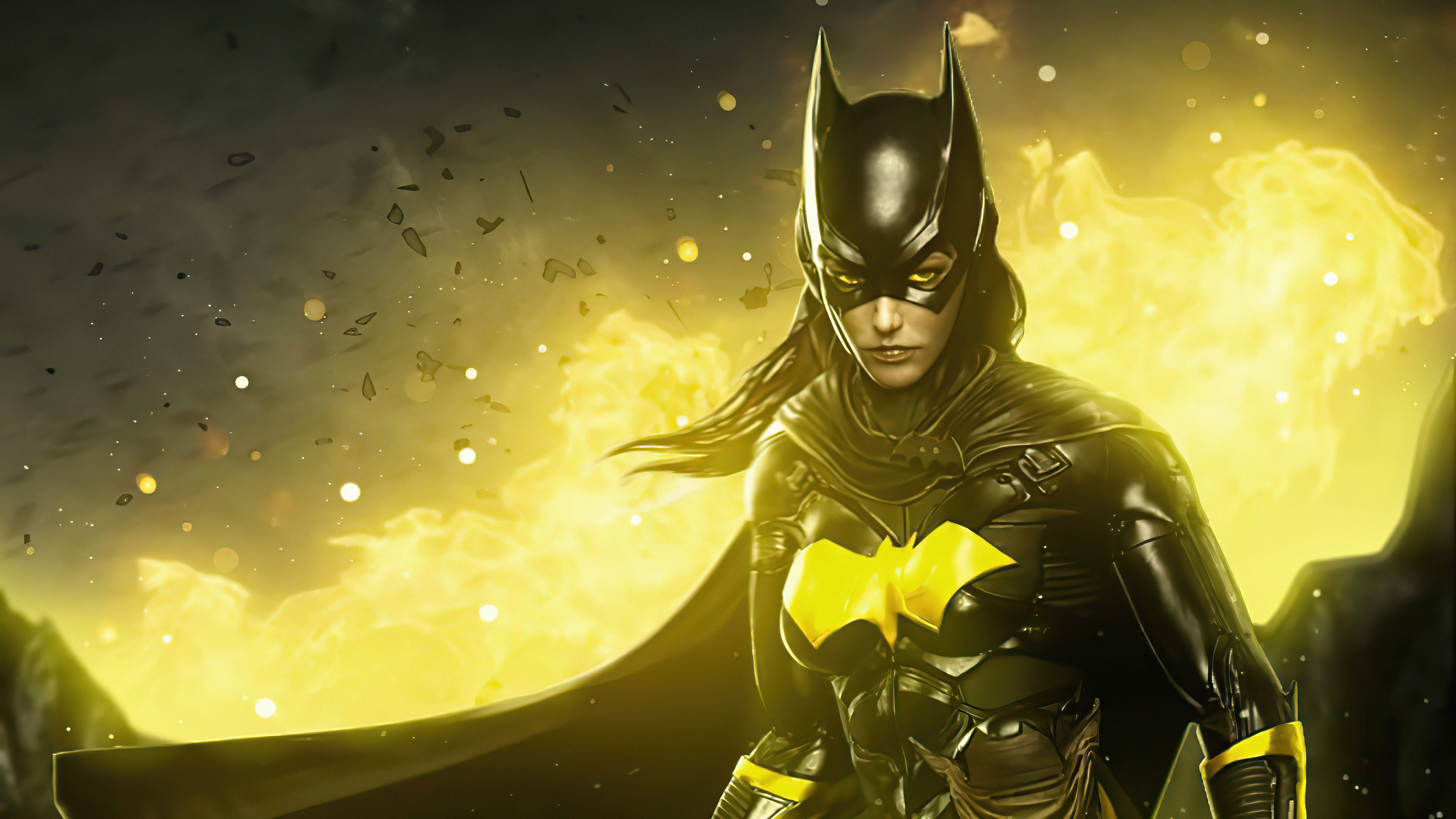 Batgirl from DC Comics artwork 4K HD Wallpaper