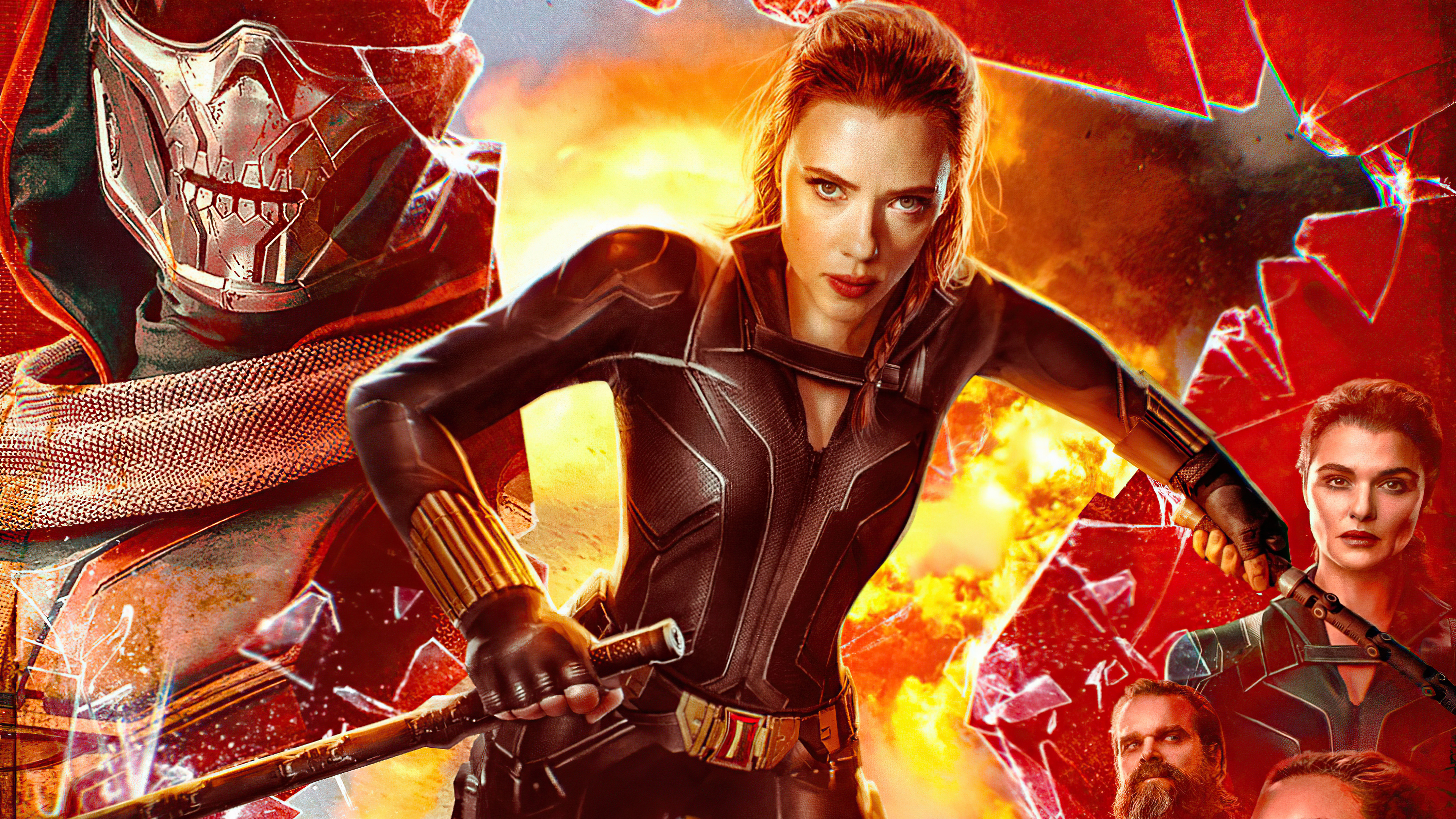 Black Widow from Marvel 2021 4K HD Wallpaper