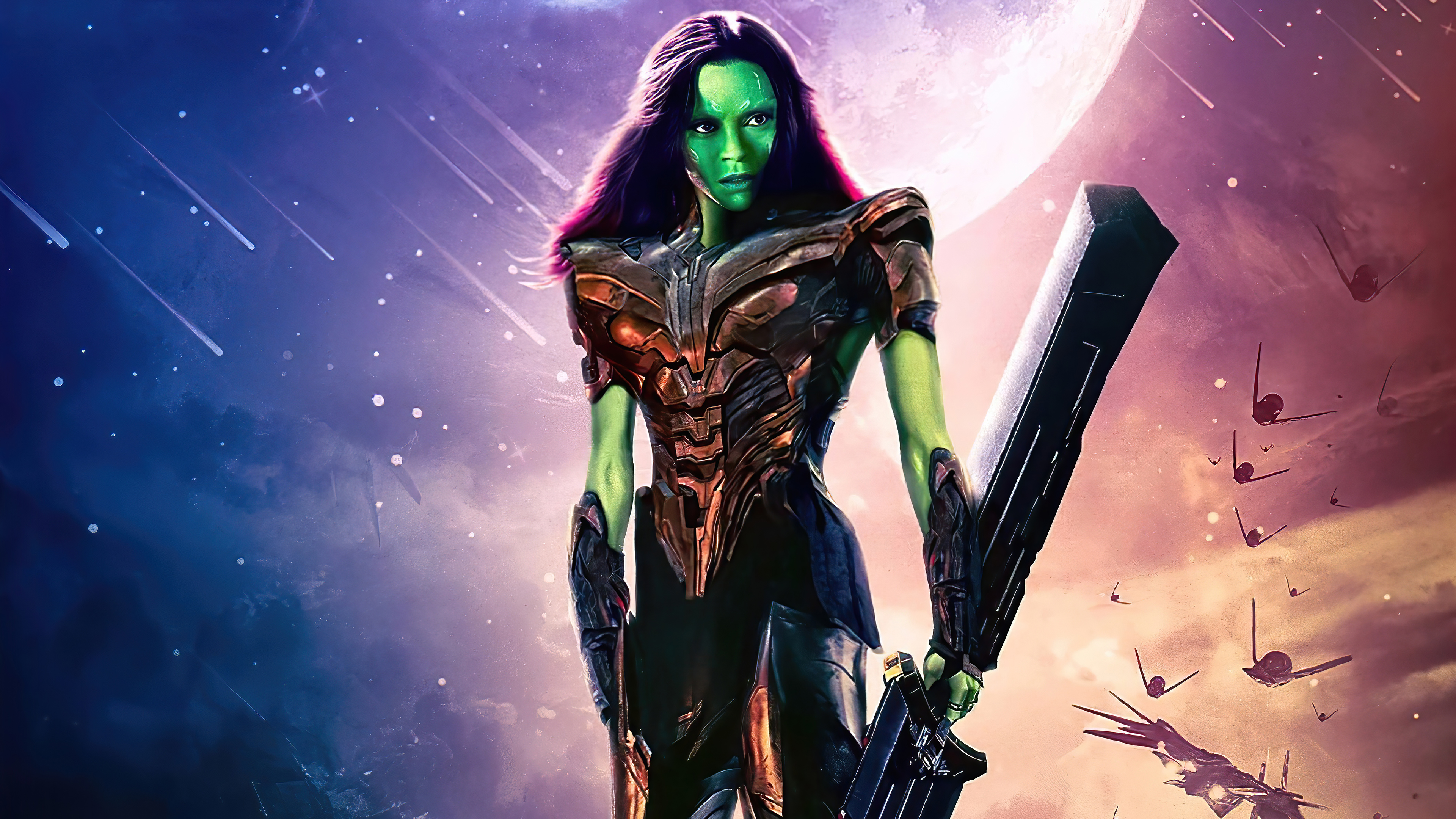 Gamora from Marvel HD Wallpaper