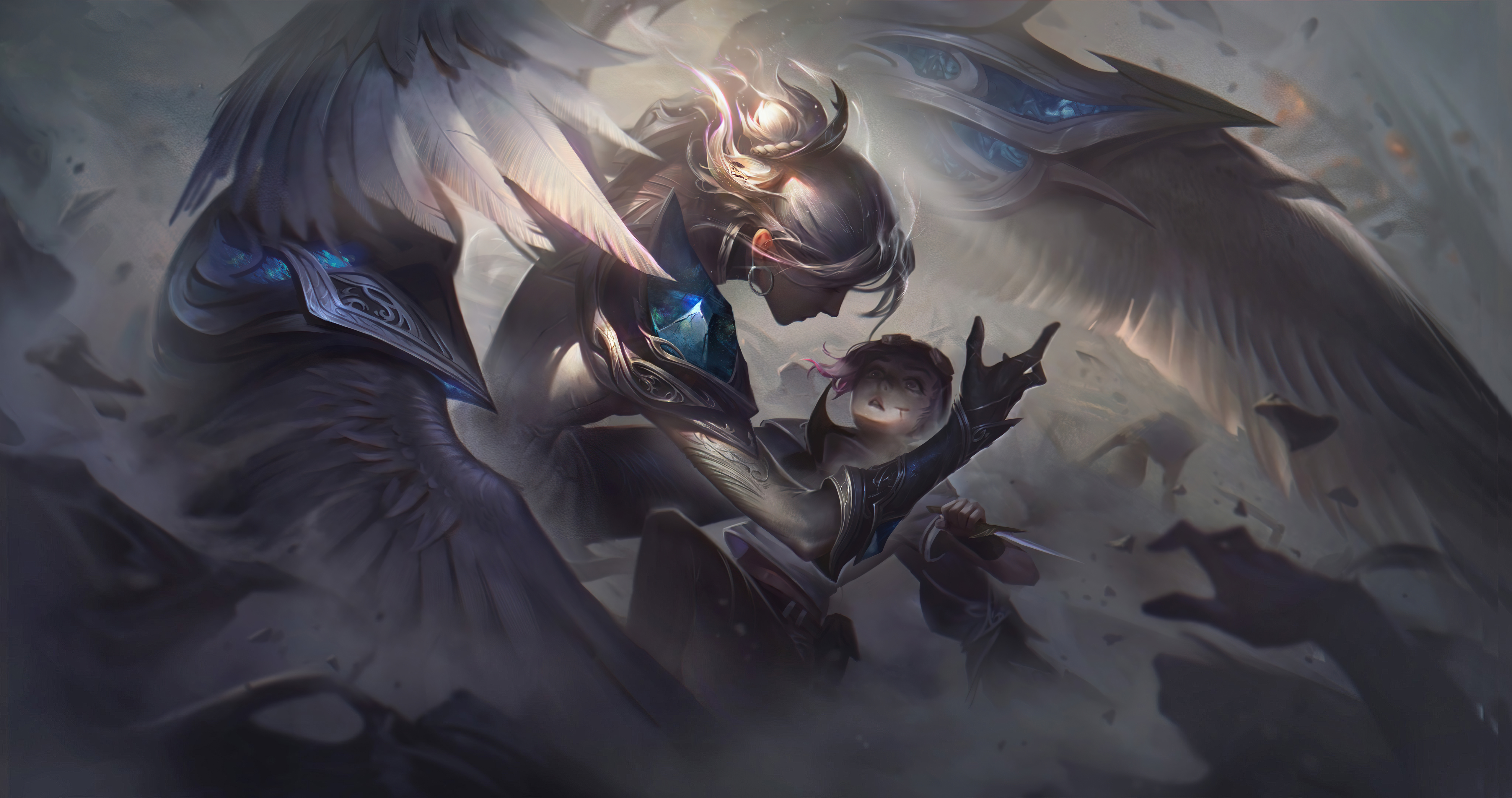 Aatrox and Kayn from League of Legends HD Wallpaper