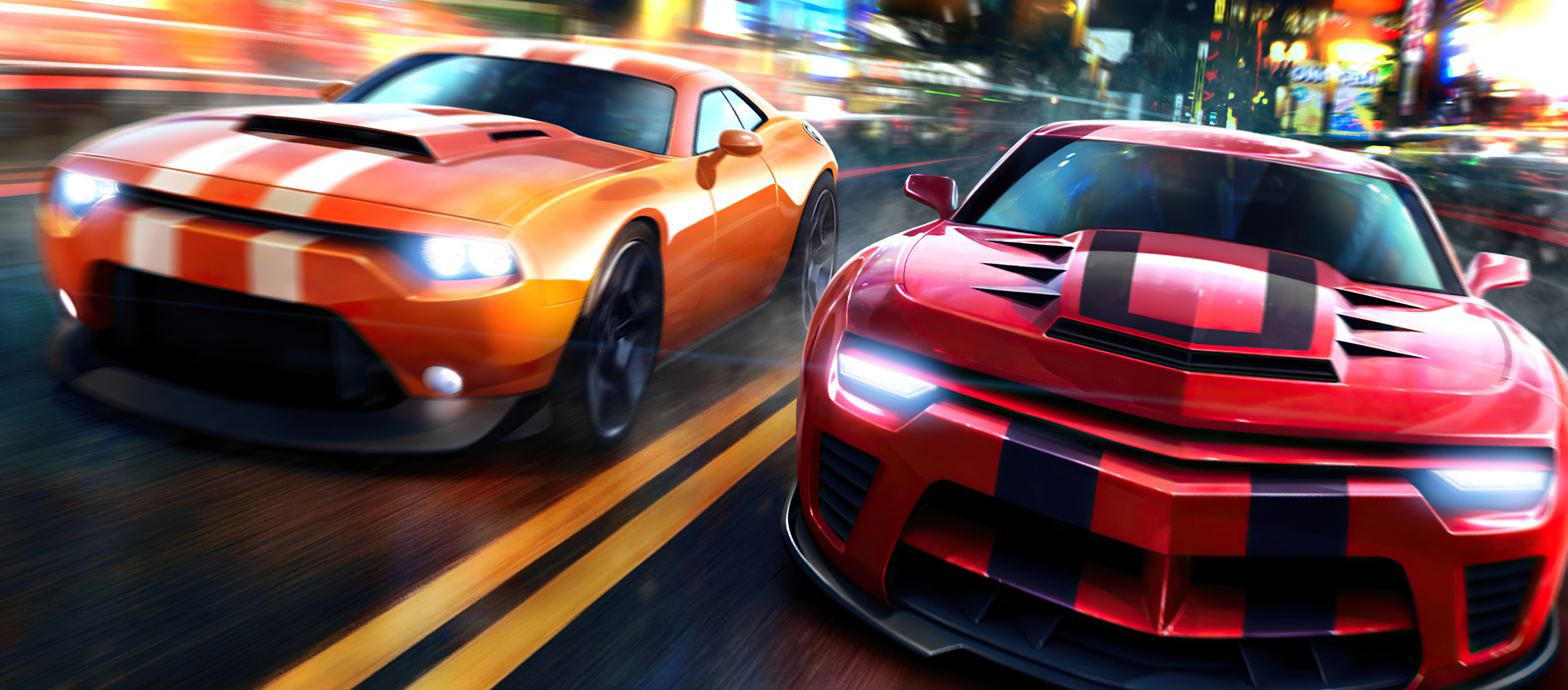 Perfect Shift 4K racing game art HD Wallpaper